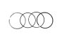 Batni obroči Ali BMW 11257610297 B10370 Borsehung