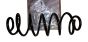 Vzmetna Spirala Zadaj Original 9674667180 Citroen