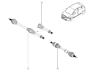 Pogonska os Desna Original Renault Clio IV 1.5 dCi 391003491R