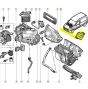 Komfortna Kontrolna Enota Original Renault Kangoo 8200095112