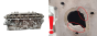 Glava motorja 7760 F2 7701473181 1.5 DCI Renault Nissan S79