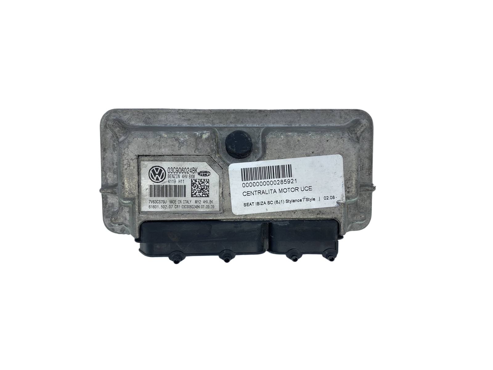 Kontrolna Enota 03C906024BK 61601.502.07 VW SEAT Magneti Marelli 61903 main product photo