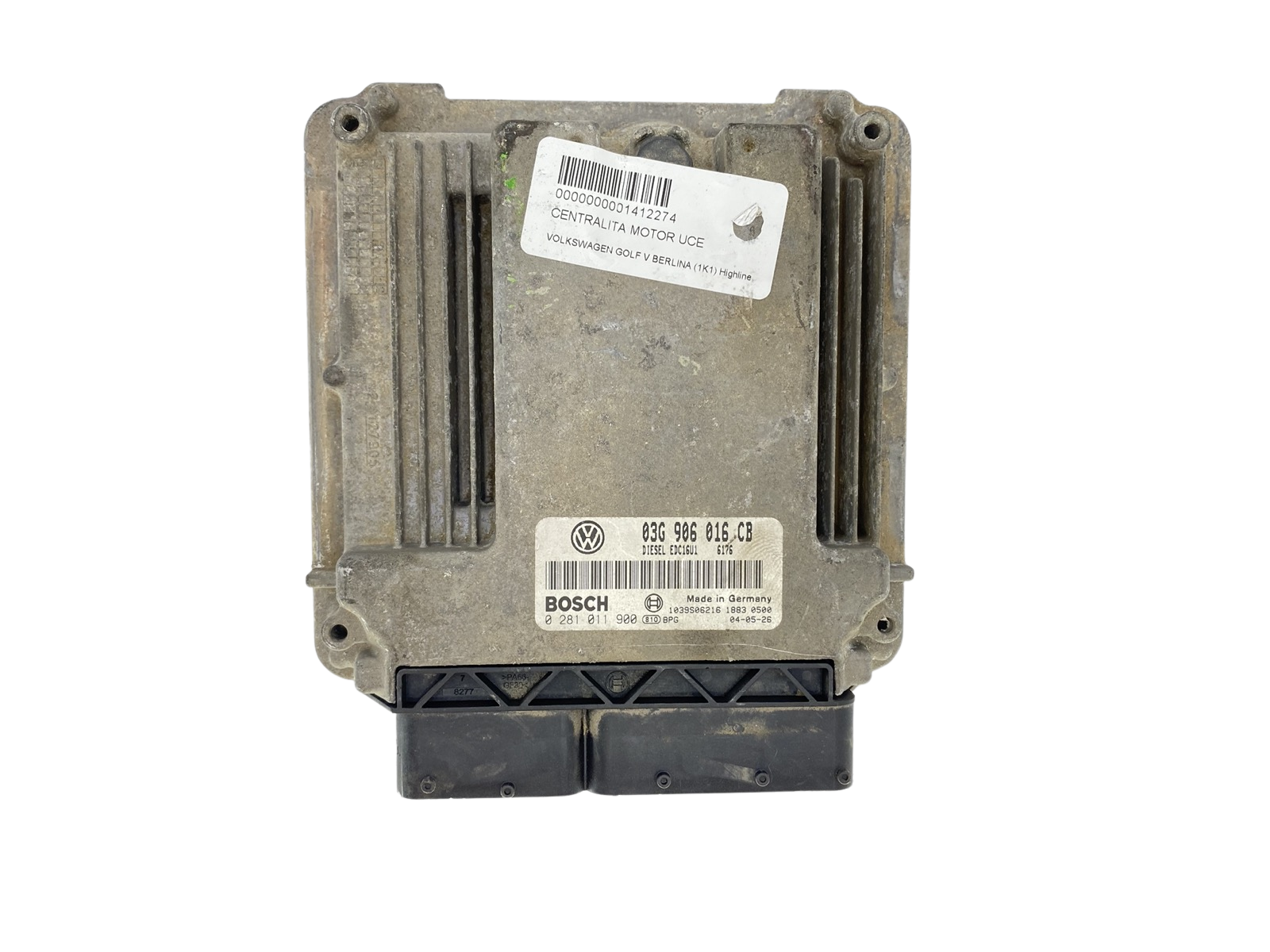 Kontrolna Enota 03G906016CB 0281011900 VW Bosch 59781 main product photo