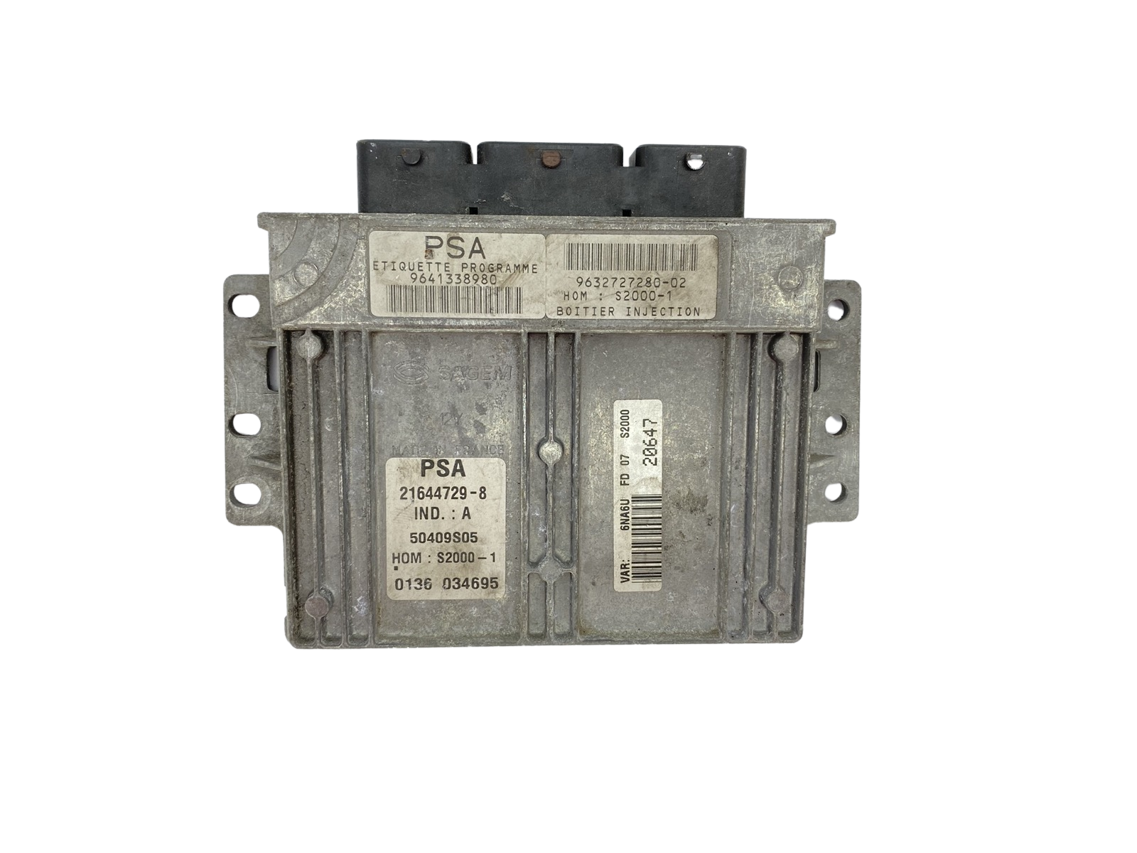 Kontrolna Enota PSA 9641338980 9632727280-02 Sagem 56953 main product photo