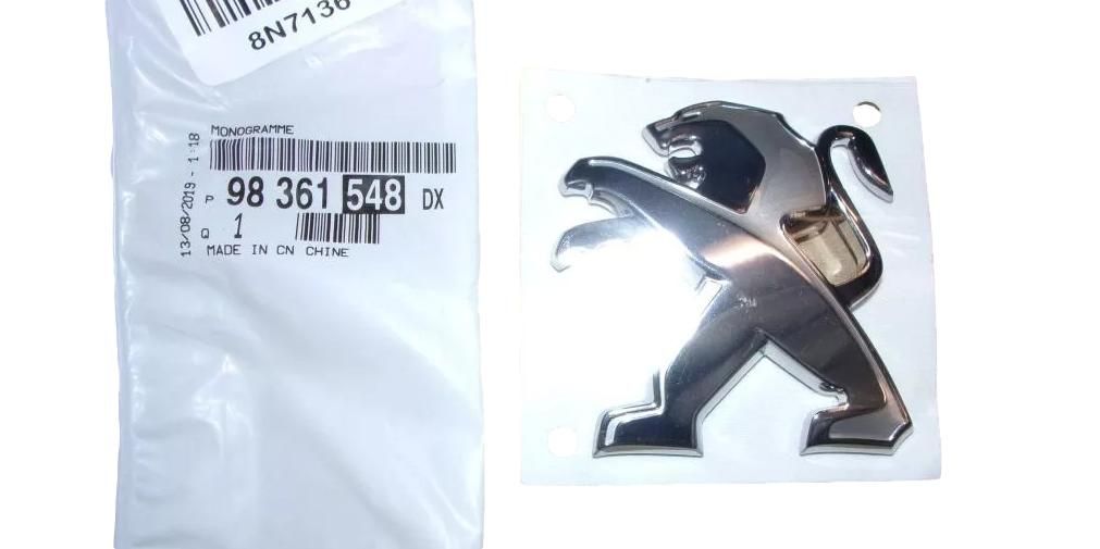 Emblem Zadaj Original 98361548DX Peugeot main product photo