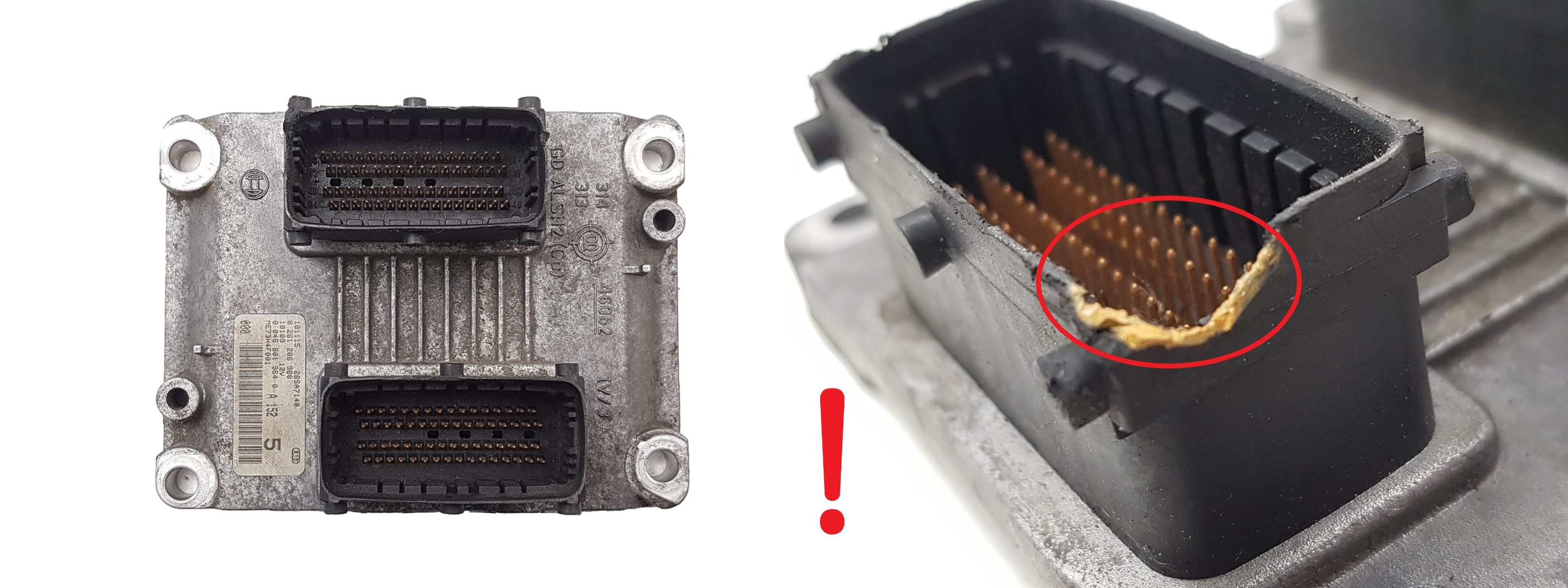 Kontrolna Enota Fiat Punto 00468019640 0261206980 1.2 16V Bosch main product photo