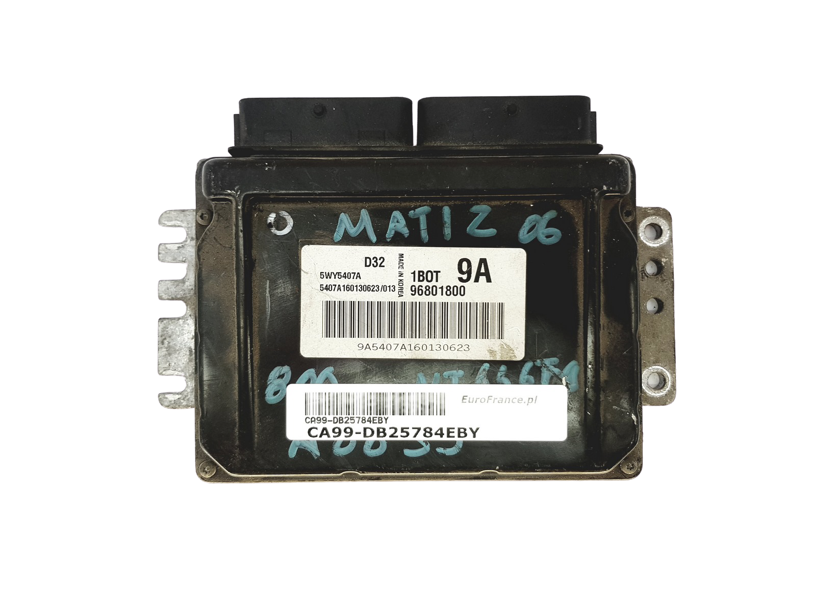 Kontrolna Enota 96801800 5WY5407A D32 1B0T 9A Chevrolet Kemsco 25784 main product photo