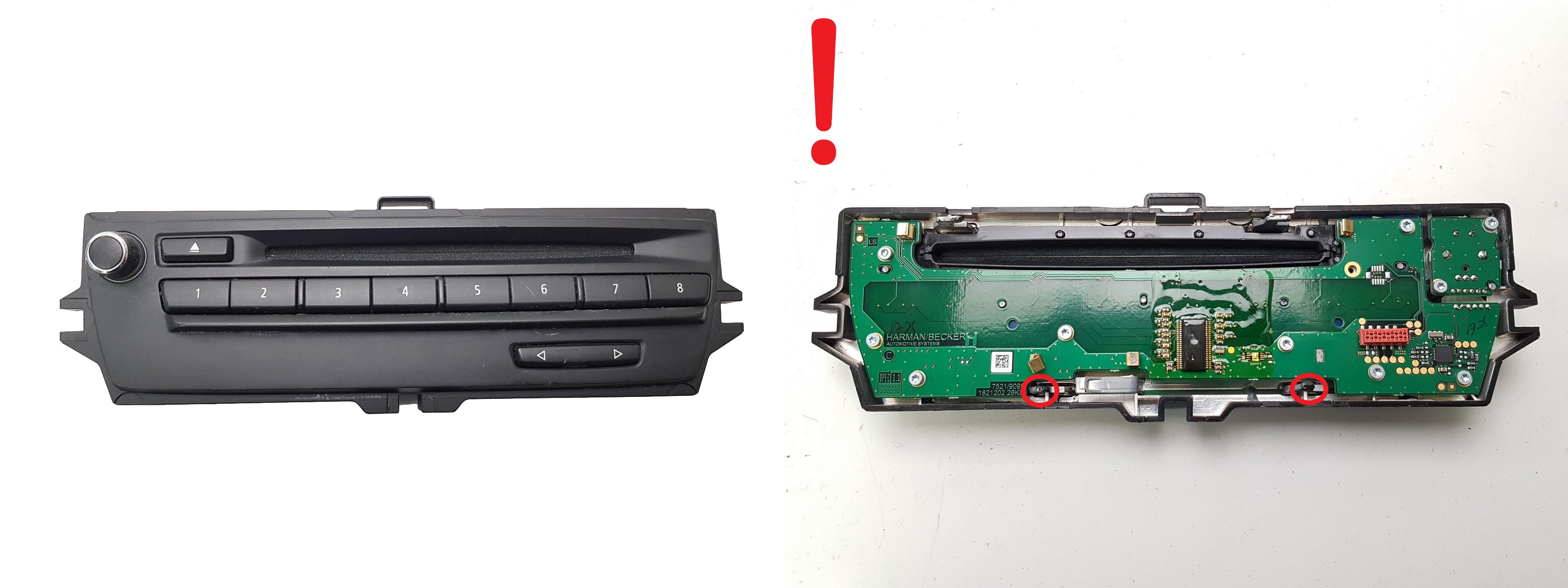 Kontrolna Plošča Radia BMW 9222861 1821202 26KU main product photo