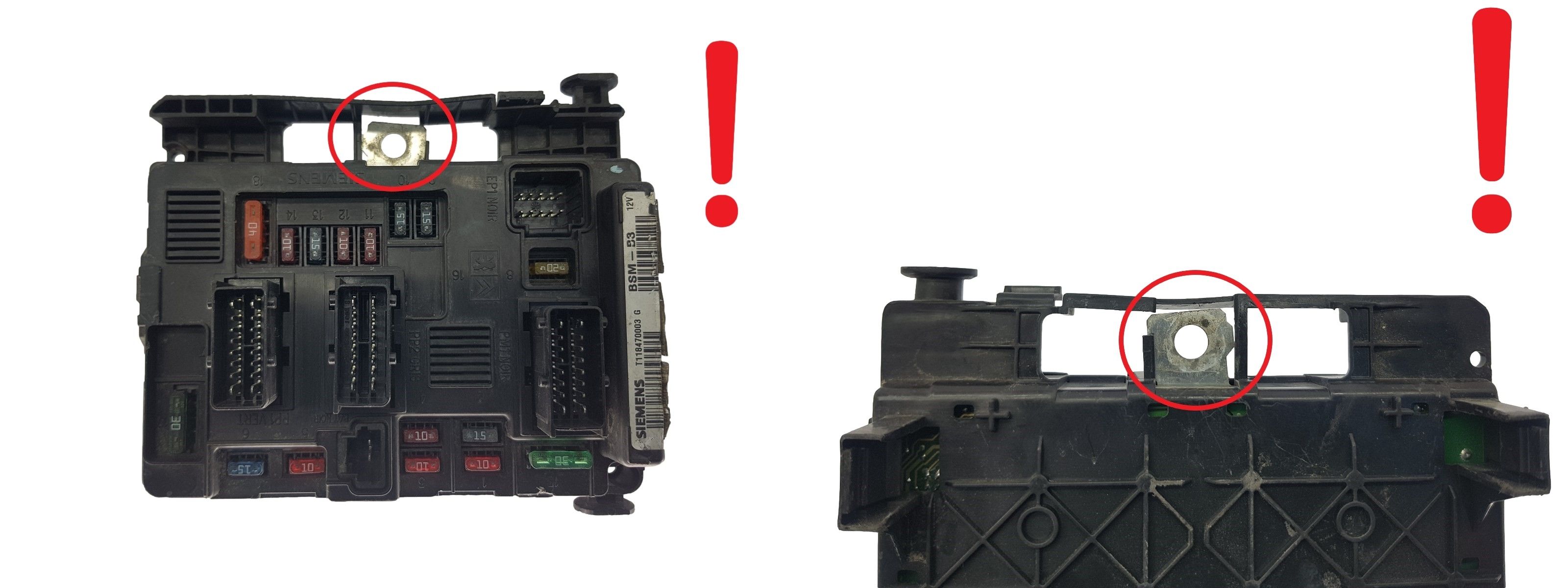 Kontrolna Enota BSM B3 9643498880 S118470003G PSA Siemens 1998 main product photo