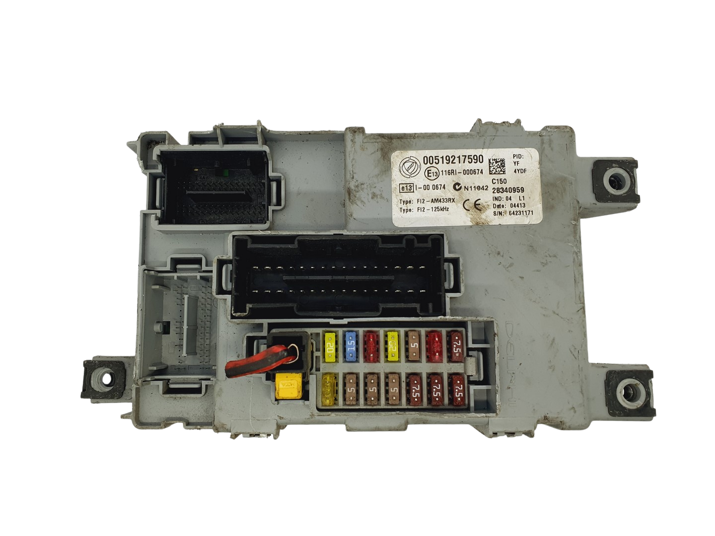 Kontrolna Enota BSI 00519217590 28340959 Fiat Delphi 68614 main product photo