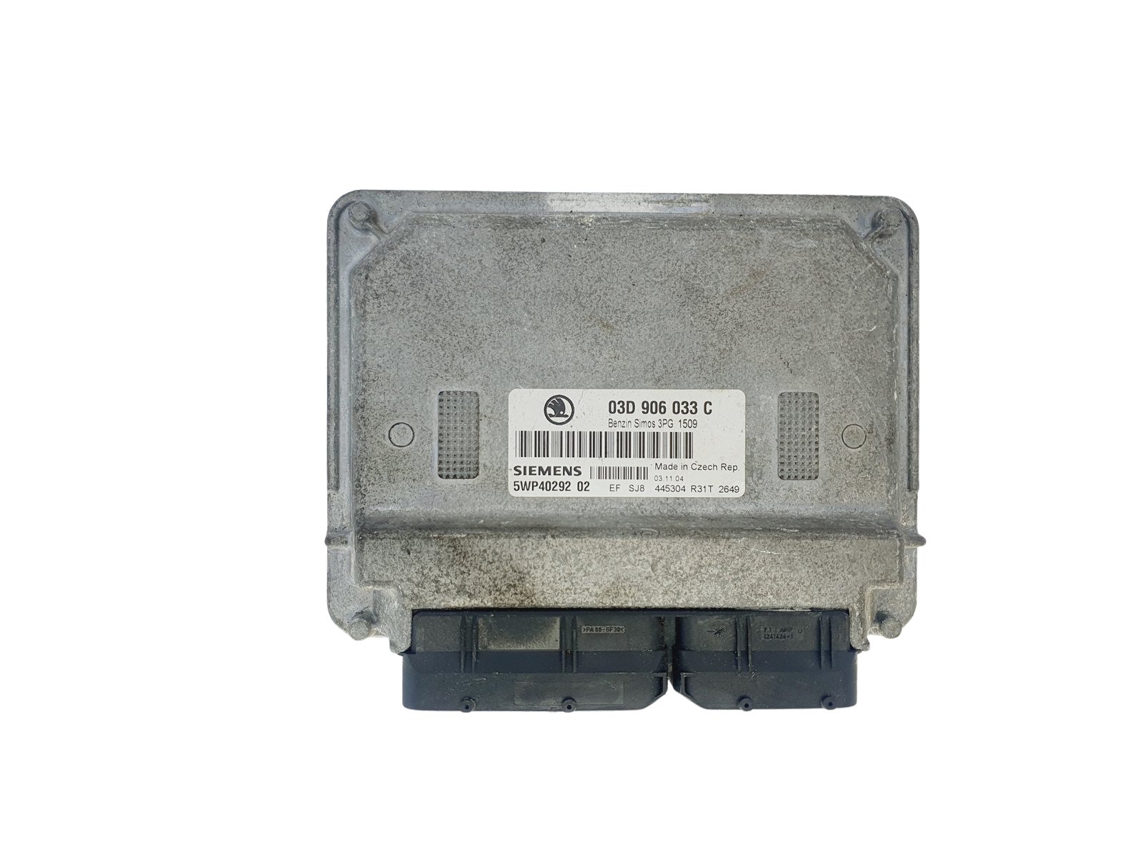 Kontrolna Enota 03D906033C 5WP40292 02 Skoda Siemens 44986 main product photo