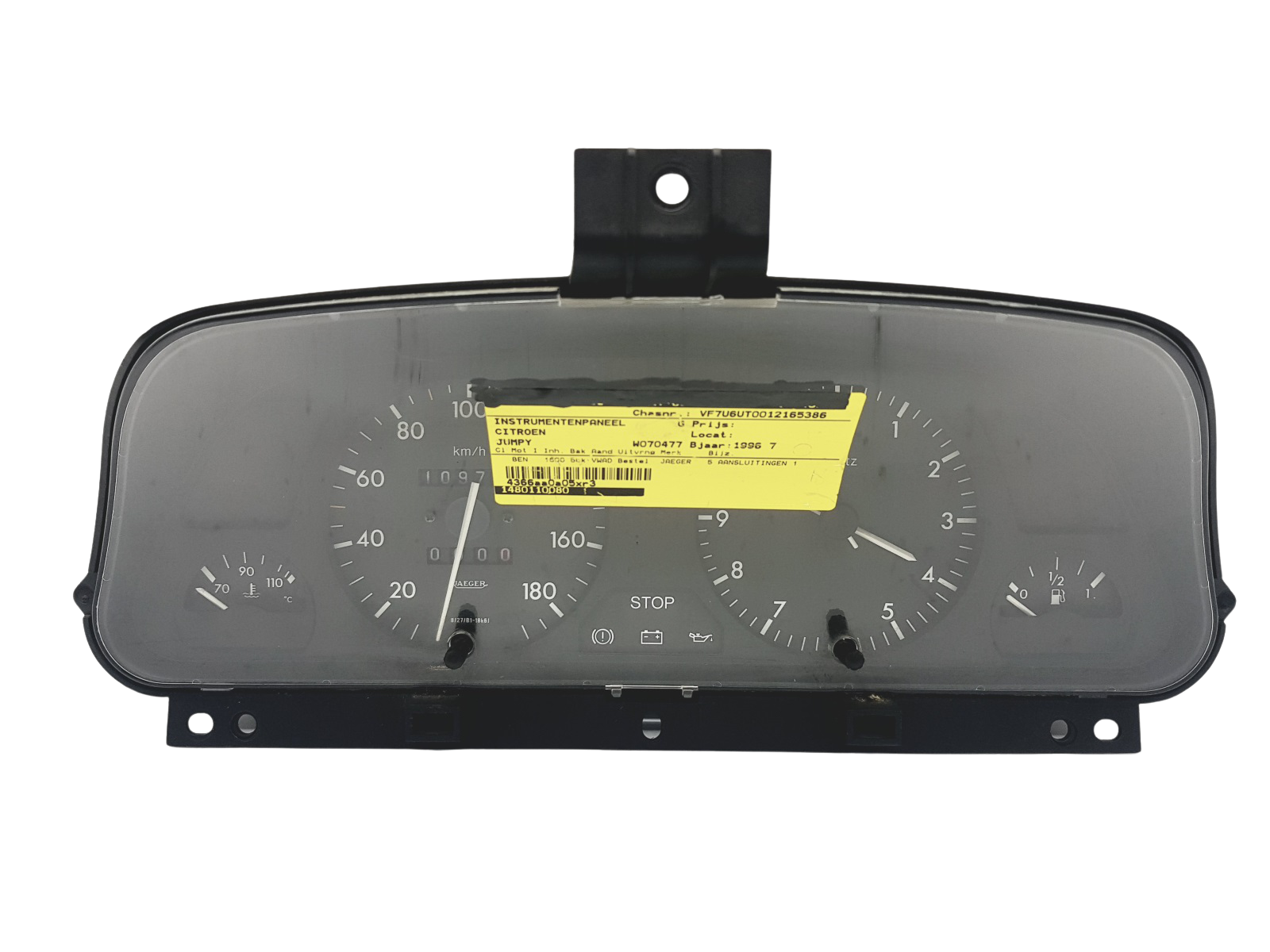 Merilnik hitrosti Scudo Jumpy Expert 1480110080 Fiat PSA 45206 main product photo