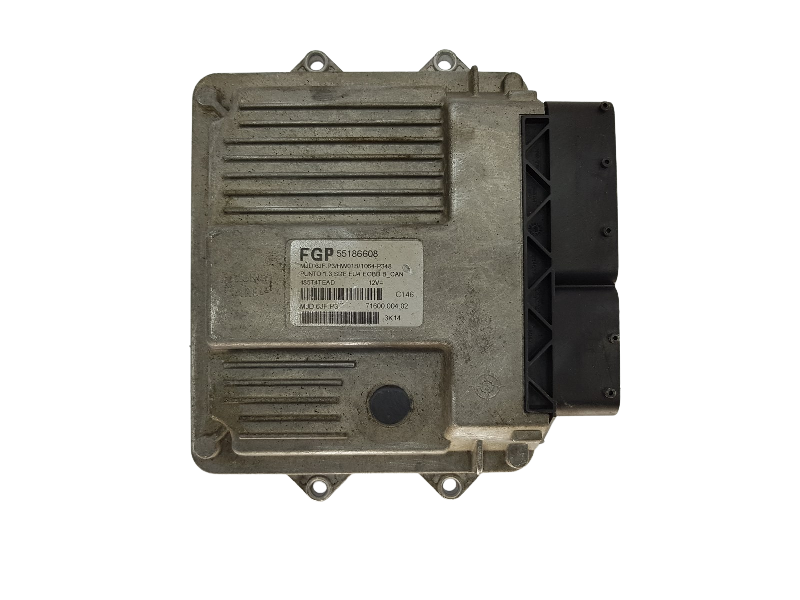 Kontrolna Enota Fiat 55186608 MJD6JF.P3 71600.004.02 Magneti Marelli 16441 main product photo