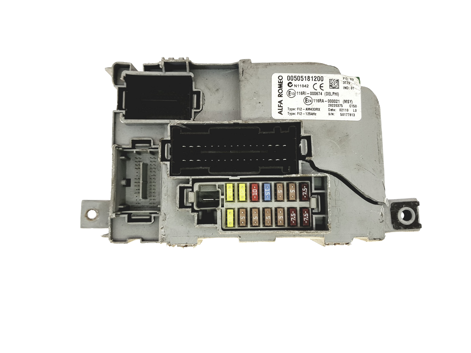 Kontrolna Enota BSM Alfa Romeo 00505181200 28220375 Delphi main product photo