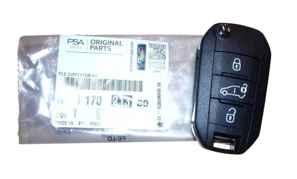 Ohišje Ključa Nov Original 1617021380 Citroen main product photo