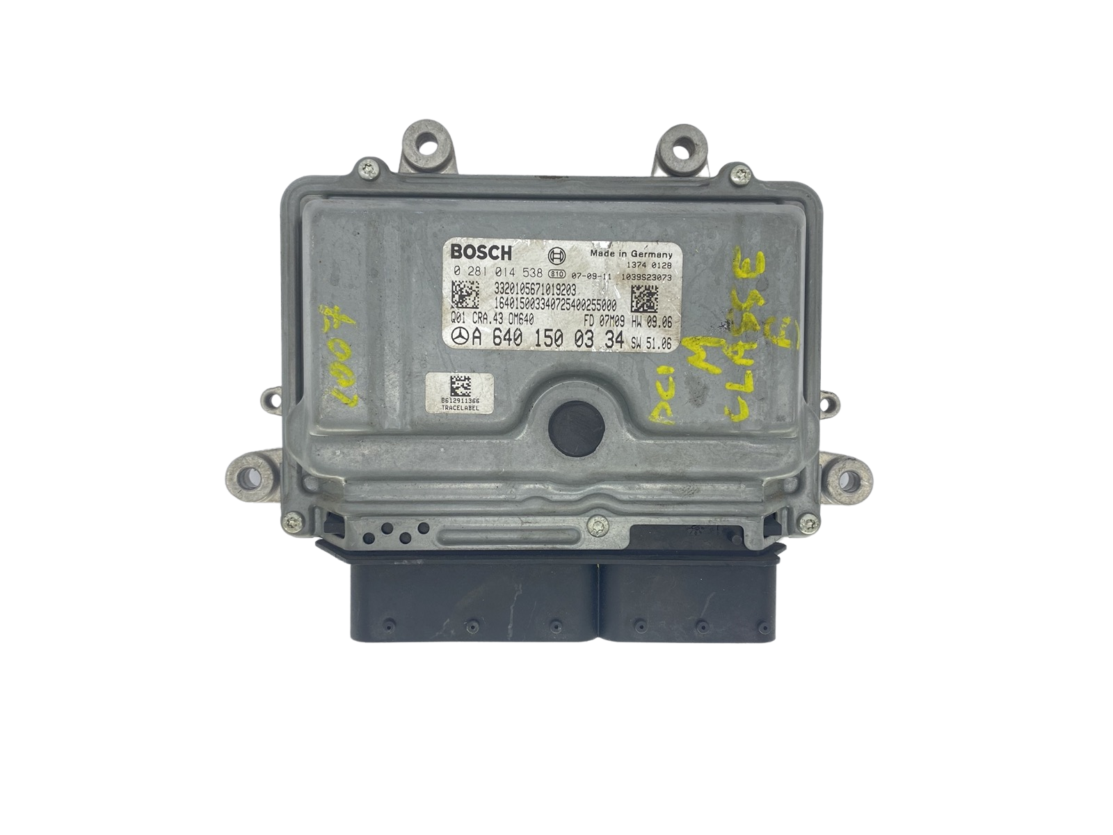 Kontrolna Enota 0281014538 A6401500334 Mercedes Bosch 56478 main product photo
