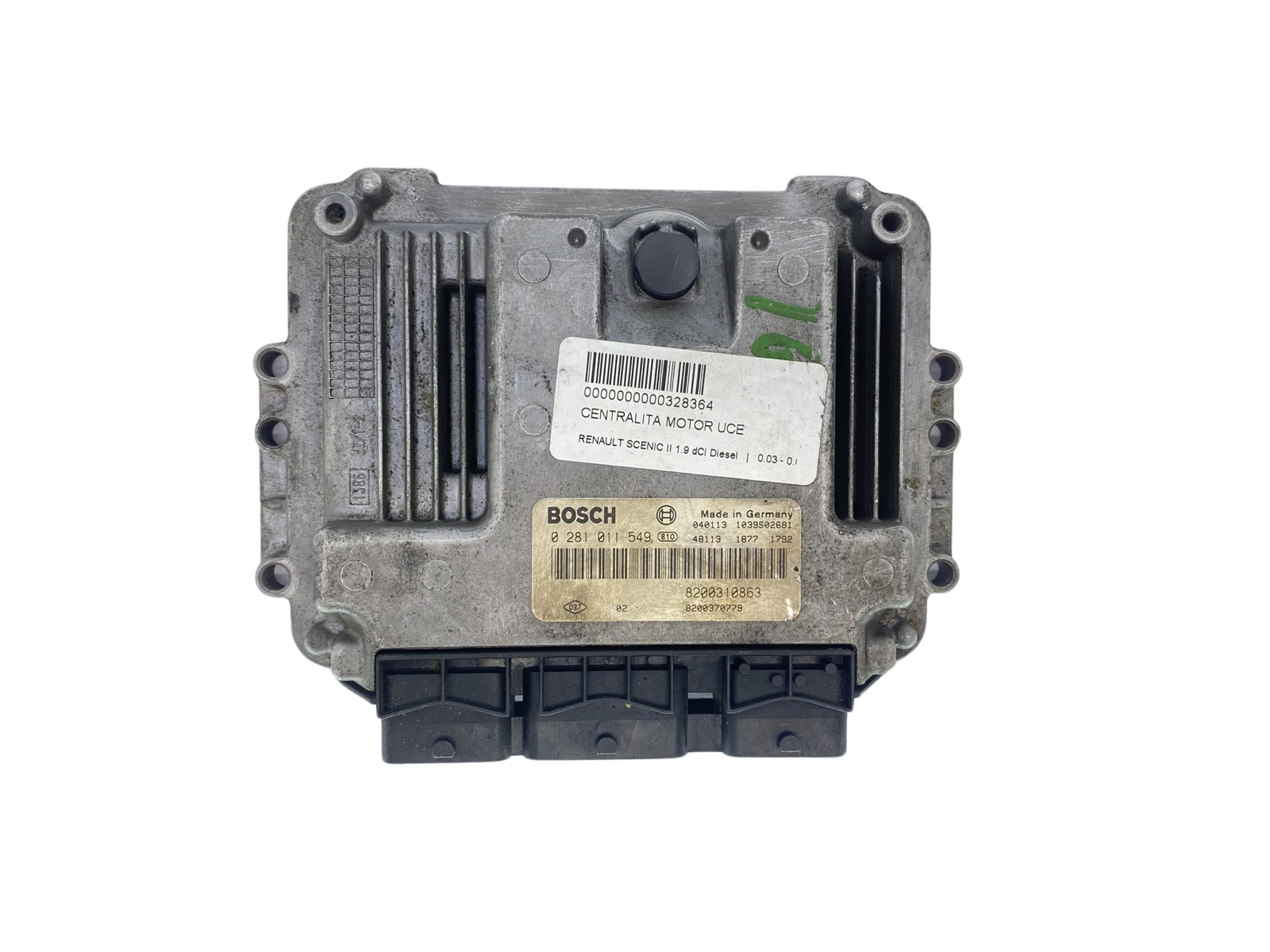 Kontrolna Enota 0281011549 8200310863 8200370779 Renault Bosch 62377 main product photo