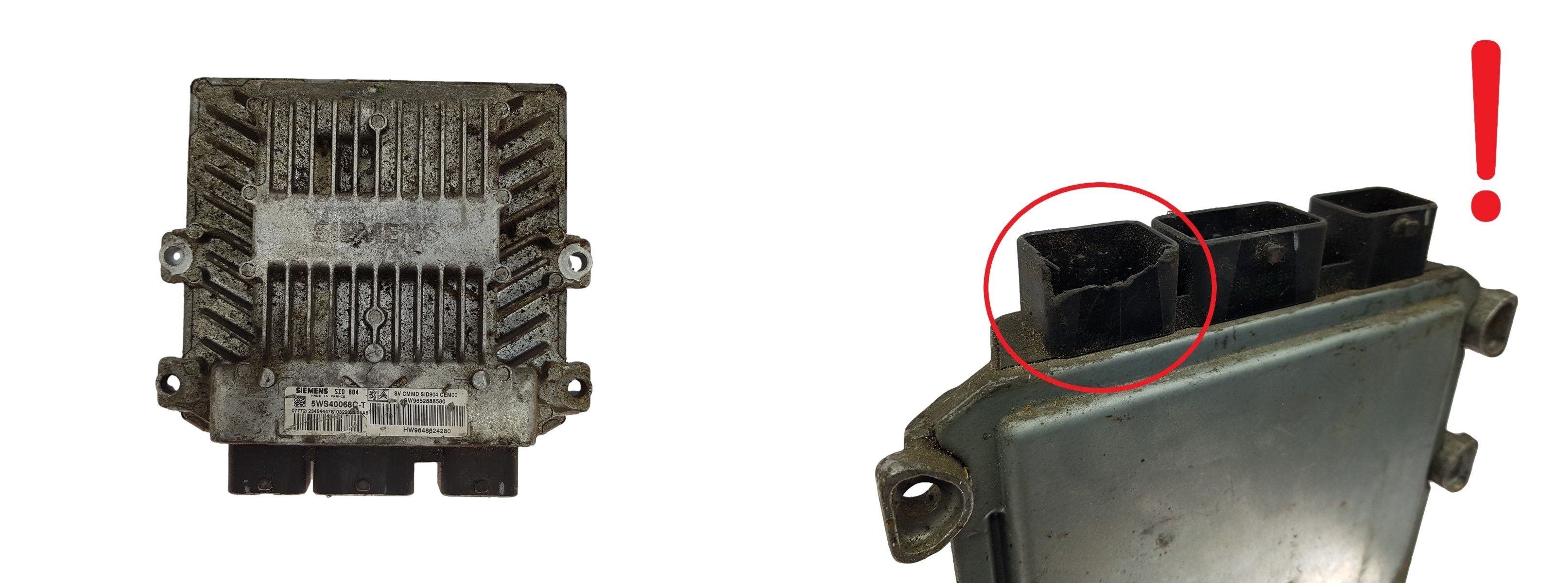 Kontrolna Enota 9652888580 9648624280 5WS40068C-T PSA Siemens 14052 main product photo