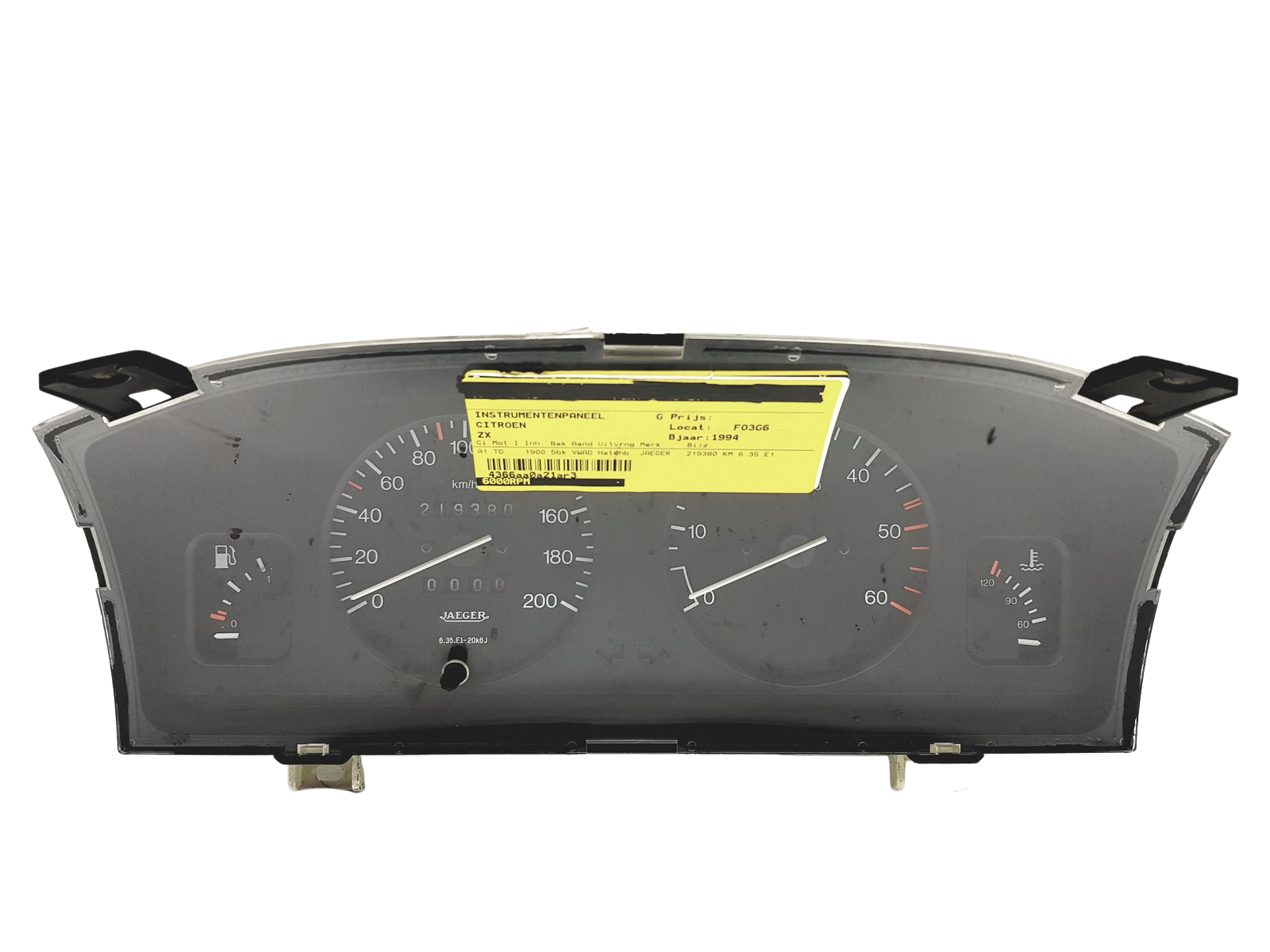 Merilnik vrtljajev Citroen ZX 9618510780 49685 main product photo