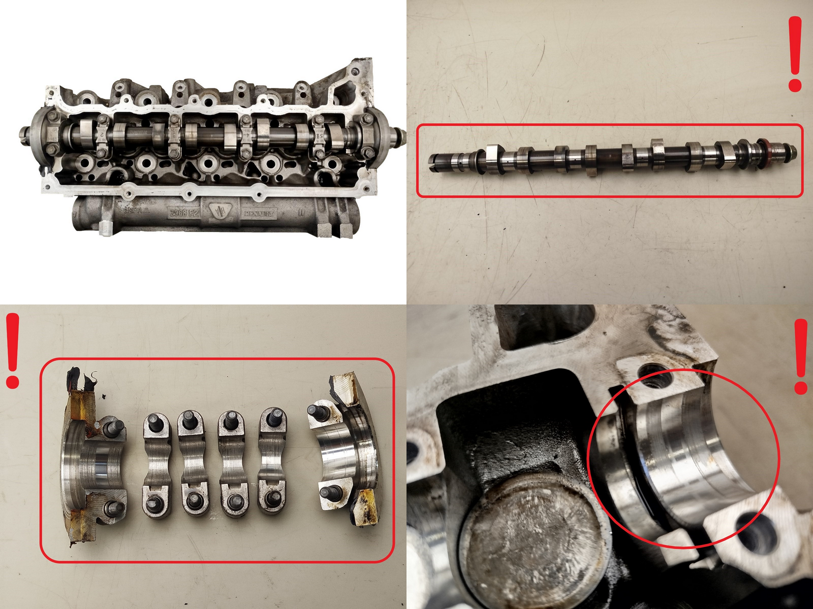 Glava motorja Renault 2968F2 110415795R 7701477400 1.5 DCI Siemens 3 main product photo