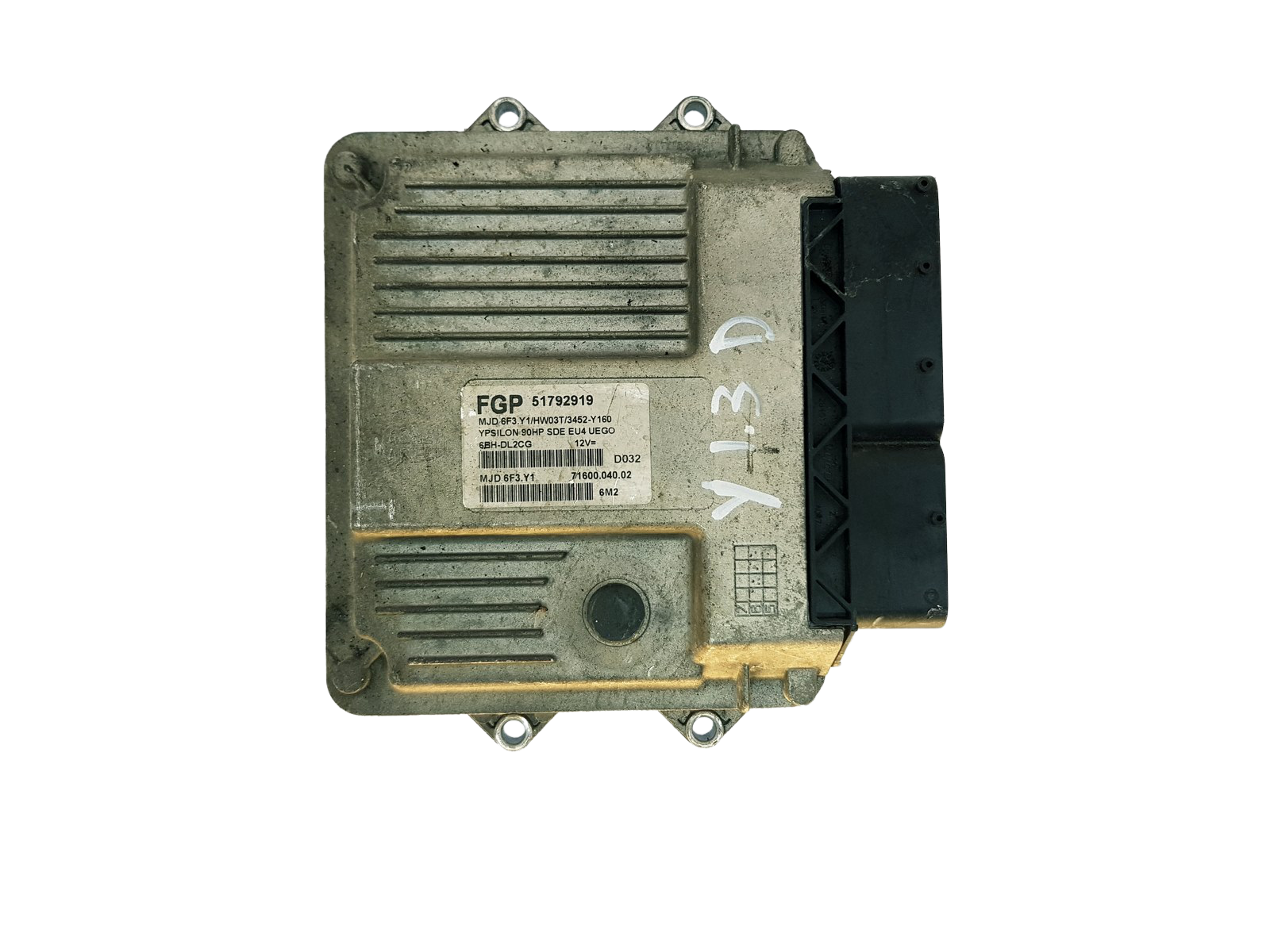 Kontrolna Enota Motorja ECU Lancia 51792919 MJD6F3.Y1 Magneti Marelli 33372 main product photo
