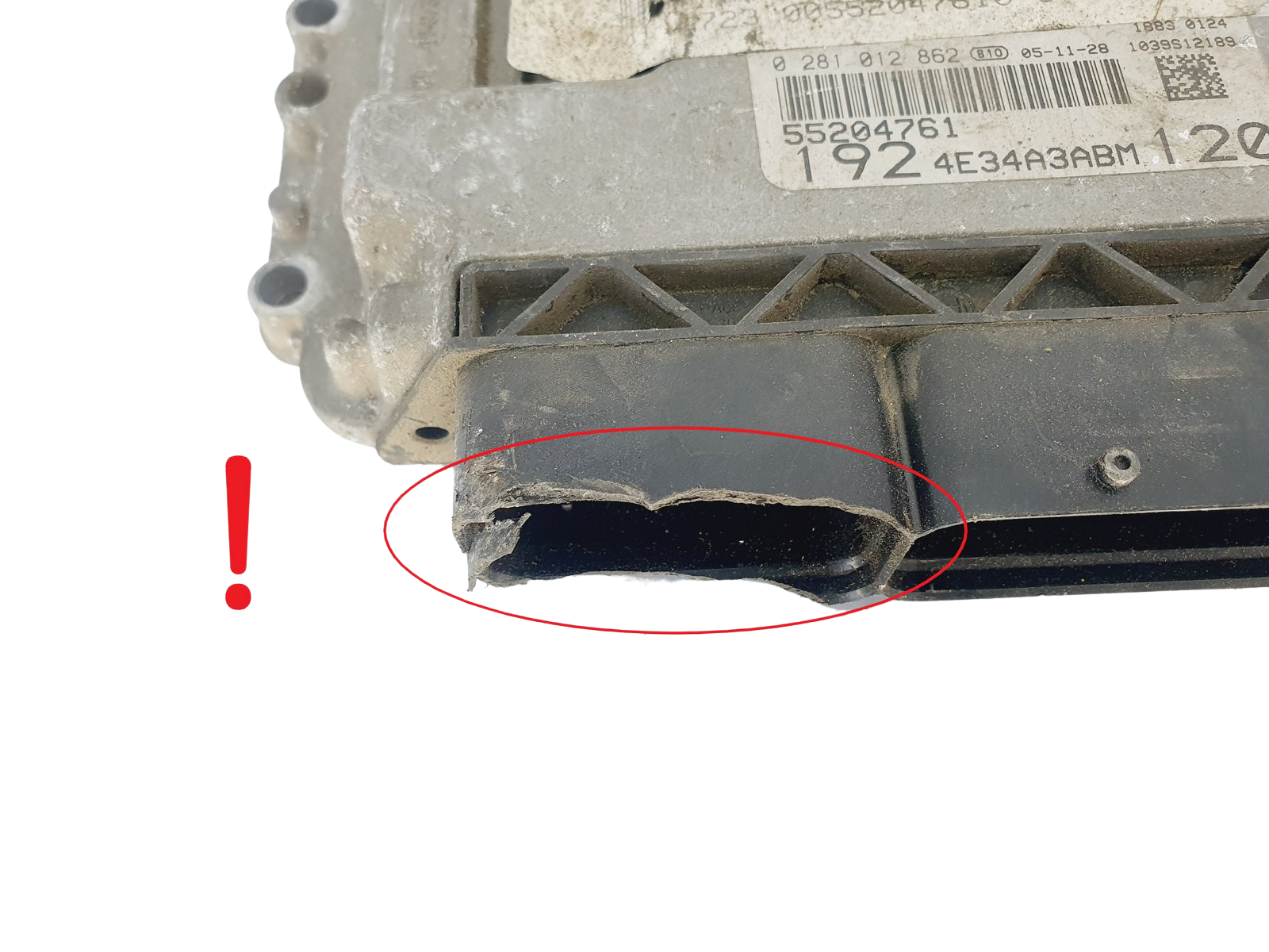 Kontrolna Enota 55204761 0281012862 4E34A3ABM Fiat Bosch 46337 main product photo