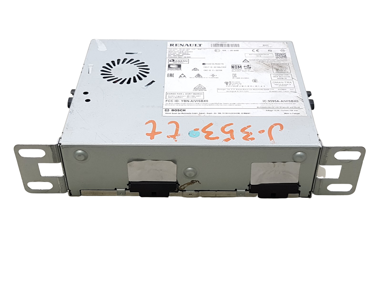 Avtoradio Renault Clio 5 Captur 2 259159451R 283C38305R 2 main product photo