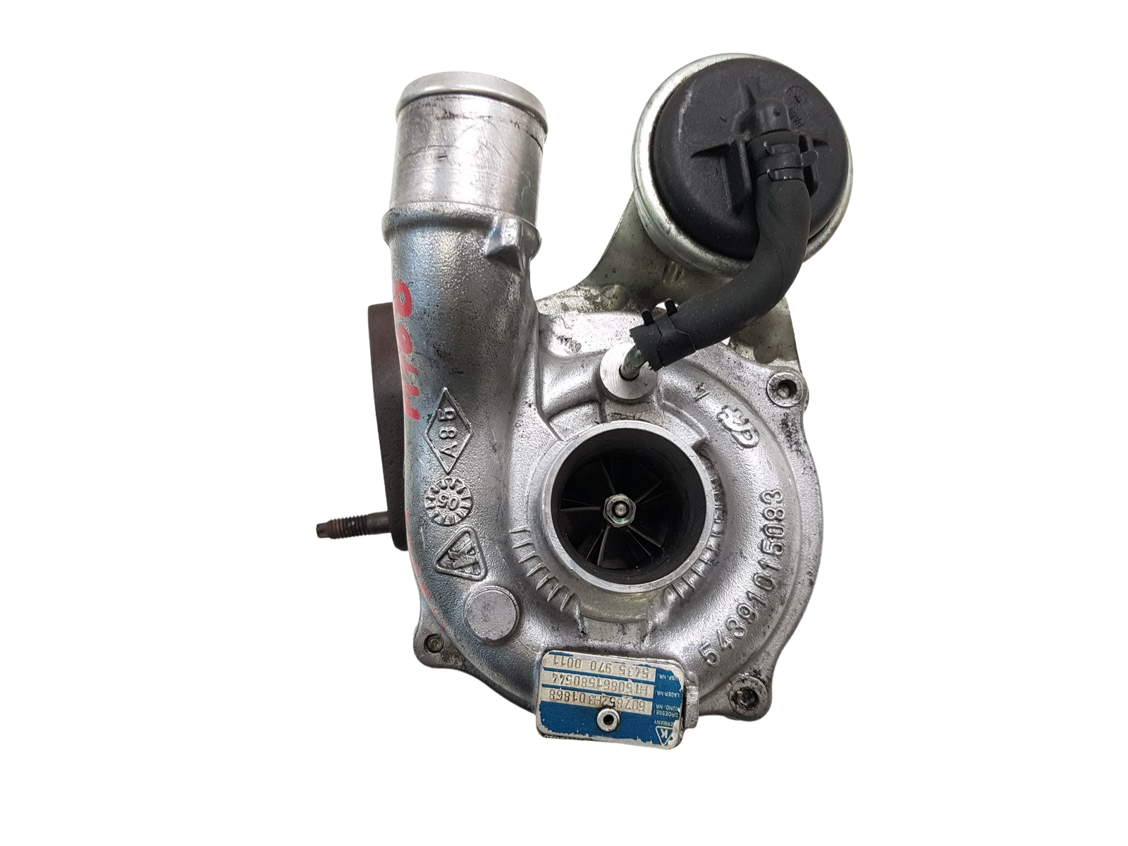 Turbopolnilnik 7701476891 54359700011 507852H301868 1.5dCi Renault 8200507852 main product photo