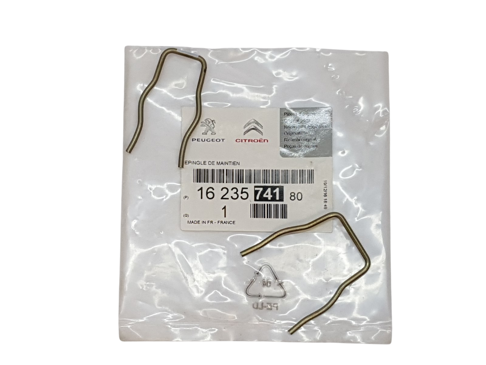 Pritrdilna Sponka Citroen Peugeot 1623574180 Original main product photo