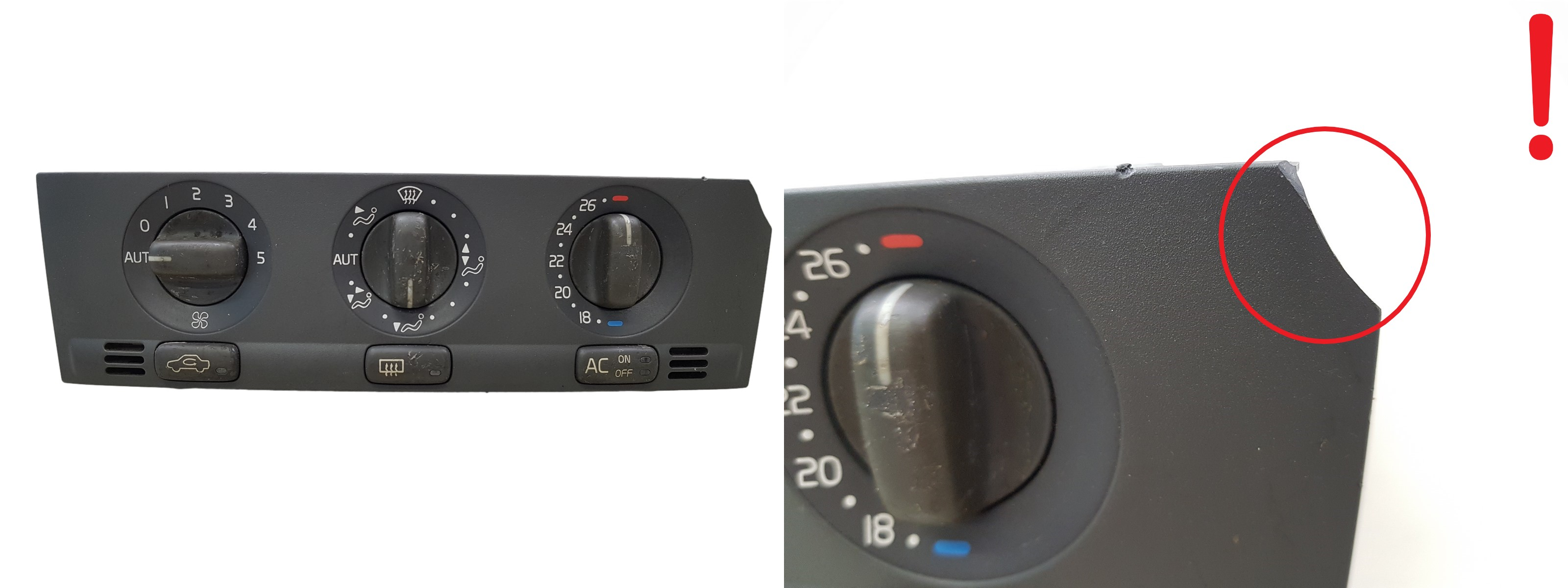 Kontrolna Enota Grelca AC Volvo S40 V40 806094 main product photo