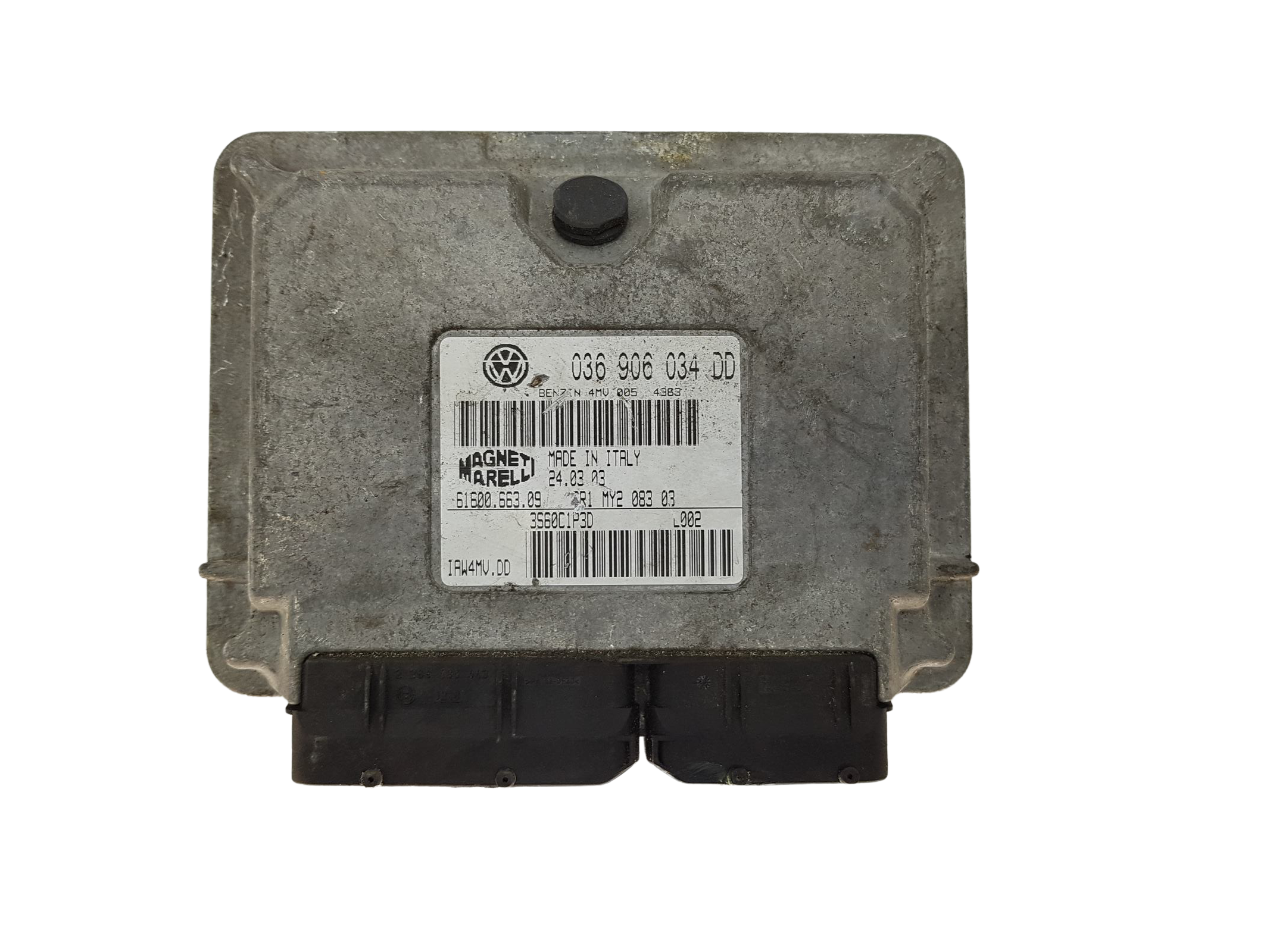 Kontrolna Enota VW 036906034DD IAW4MV.DD 61600.663.09 Magneti Marelli main product photo