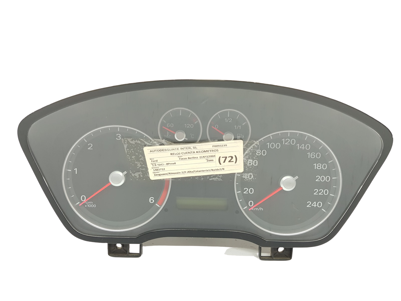 Merilnik hitrosti Ford Focus C-MAX 4M5T-10849-GP 27078 main product photo