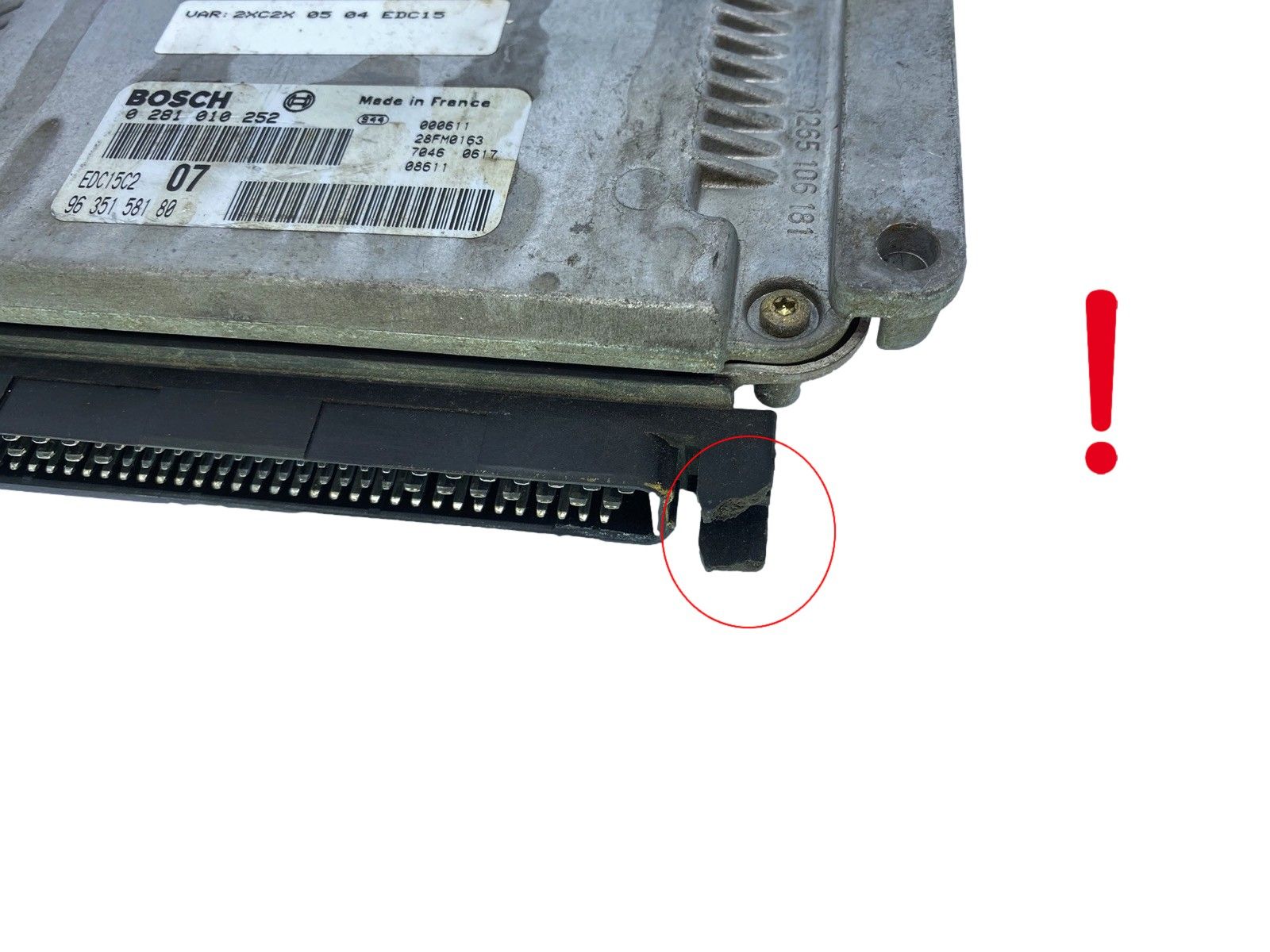 Kontrolna Enota PSA 0281010252 9635158180 28FM0163 Bosch 63032 main product photo