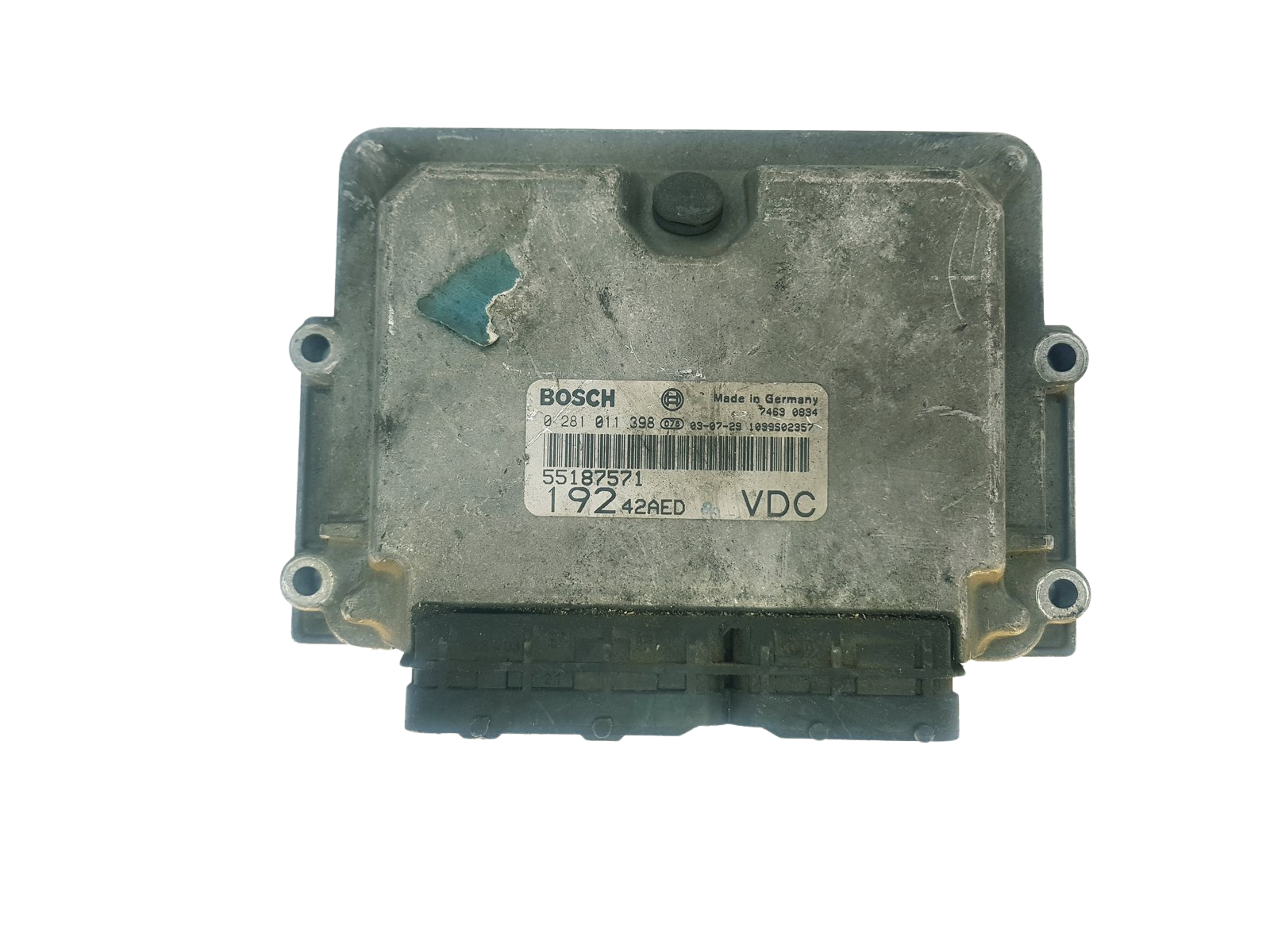 Kontrolna Enota 55187571 0281011398 Fiat Bosch 33416 main product photo