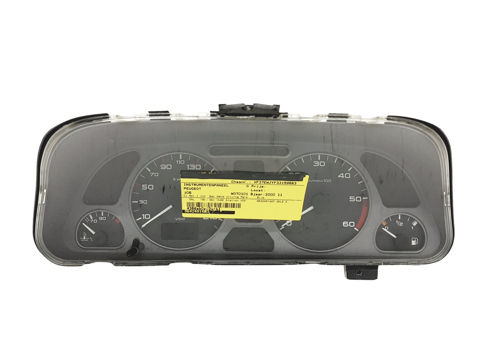 Merilnik hitrosti Peugeot 306 9642491480 110008808180 49807 main product photo