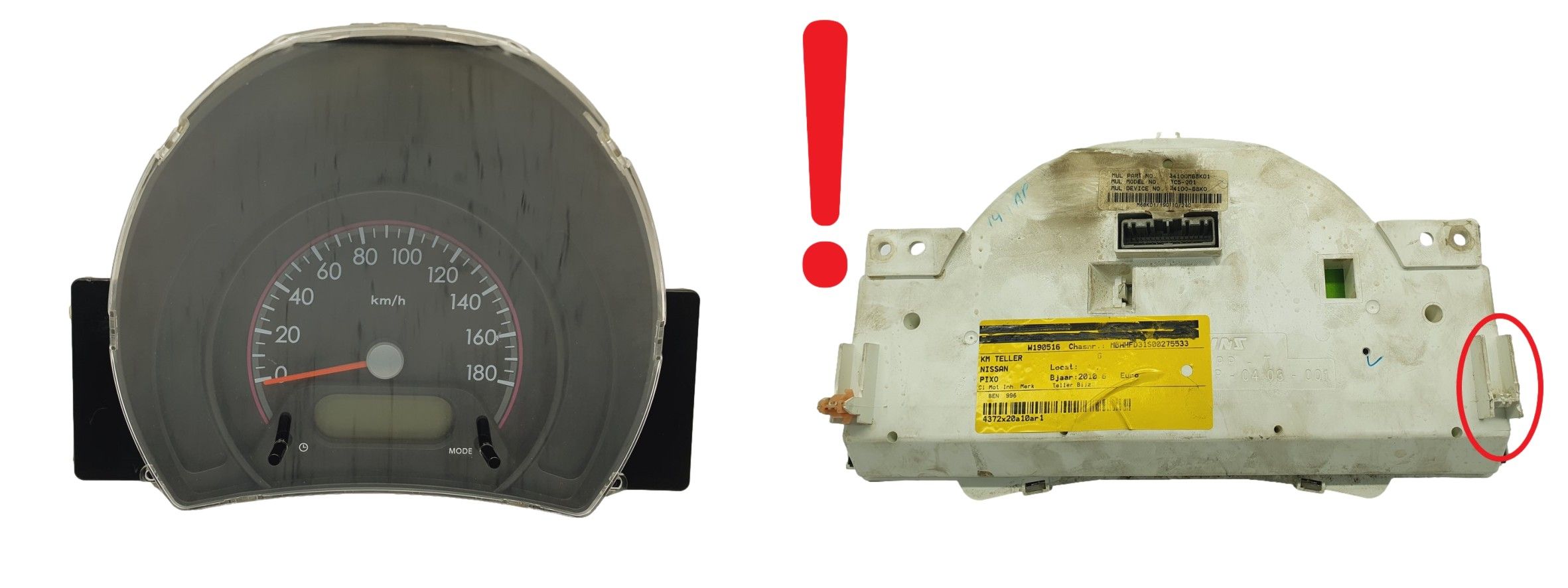 Merilnik hitrosti Suzuki Alto Nissan Pixo 34100M68K01 69447 main product photo