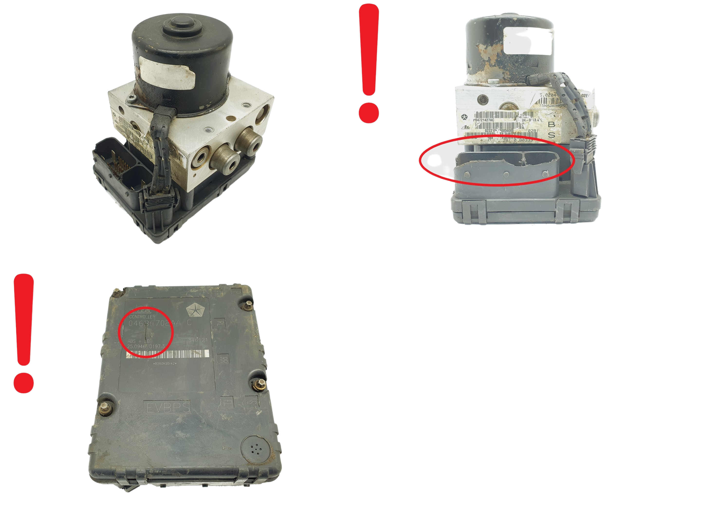 Črpalka Abs Chrysler Voyager 04686702AAC P04721427AC Ate 61094 main product photo