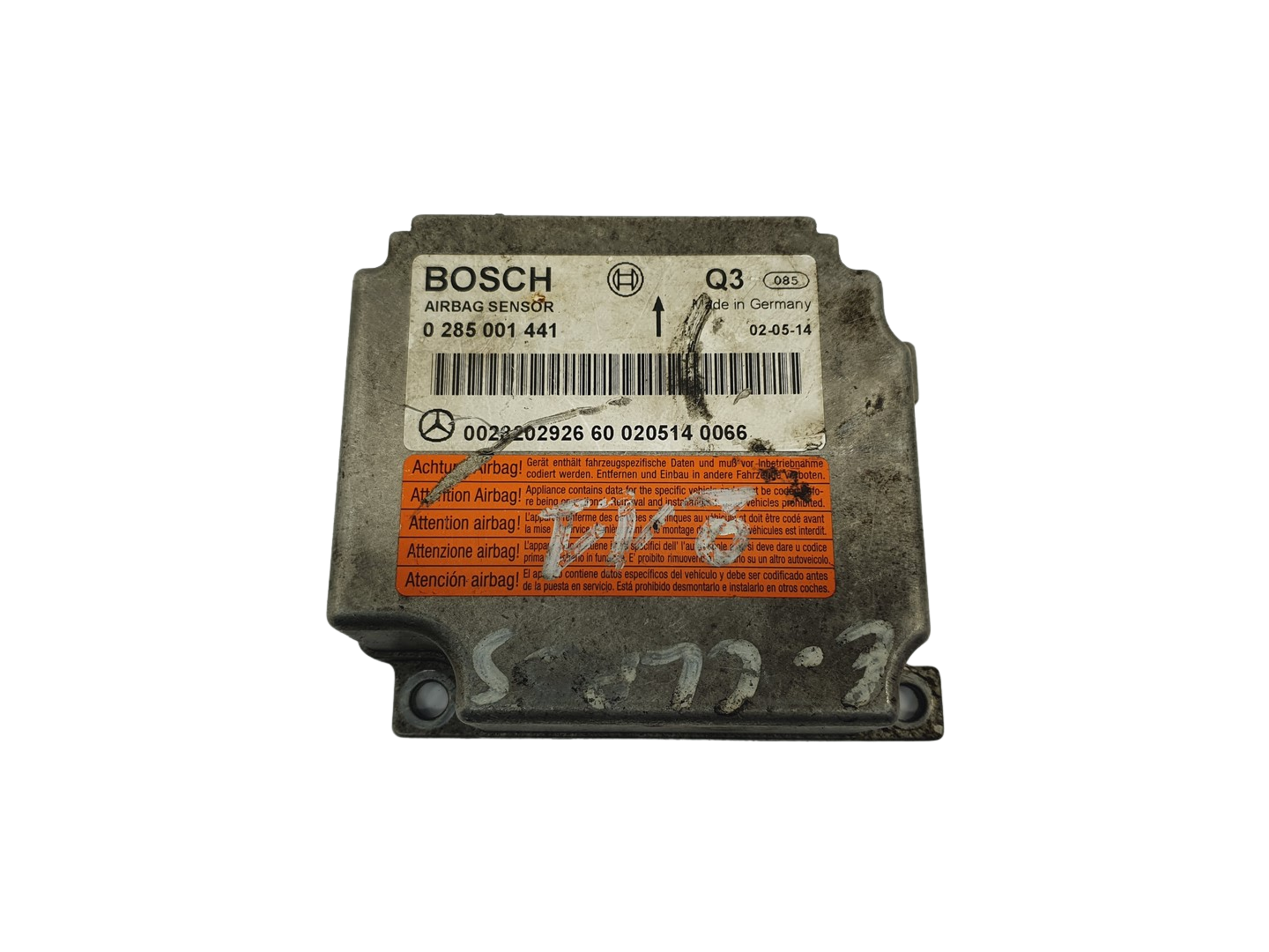 Modul krmilne enote AirBag 0285001441 0023202926 60 Mercedes main product photo