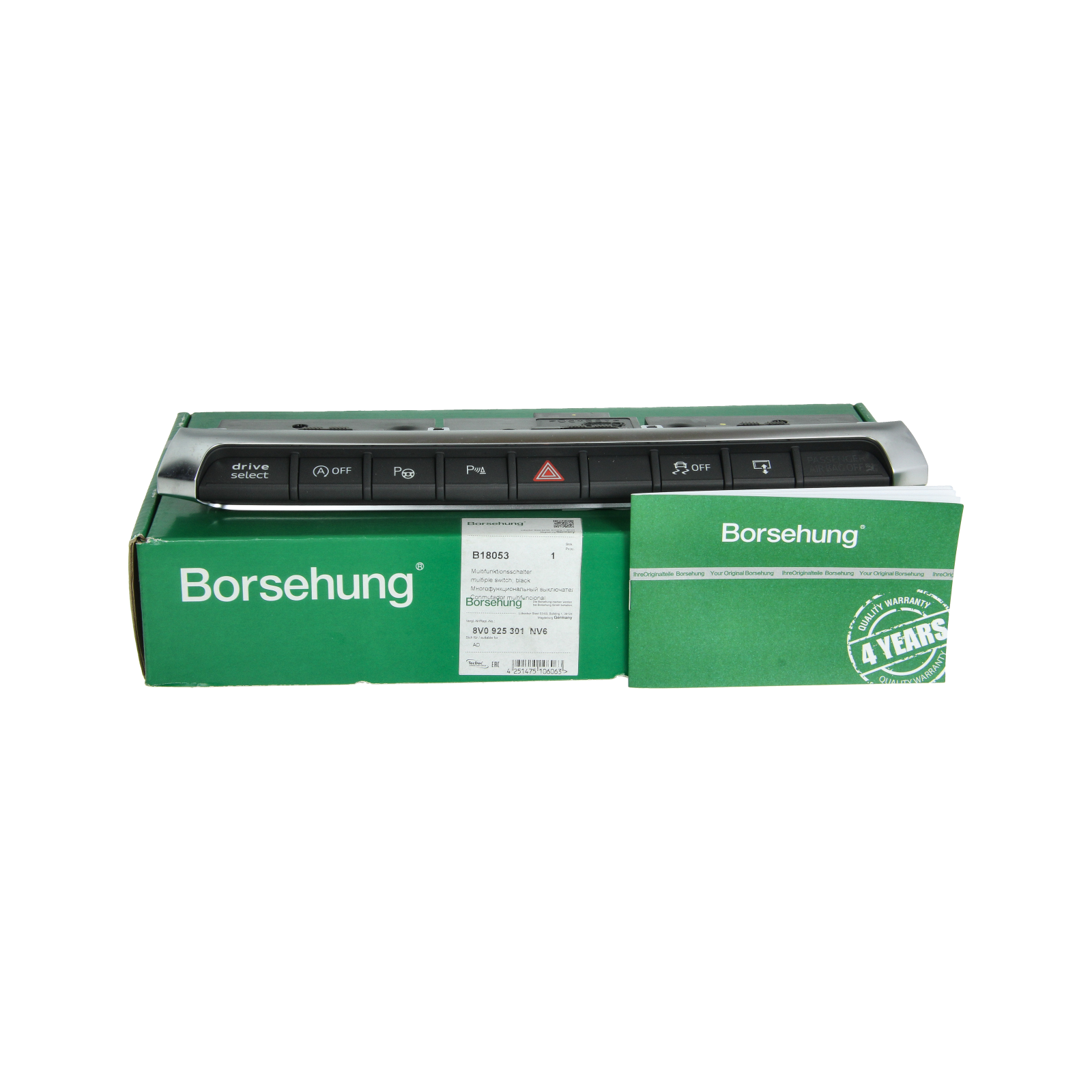 Kontrolna Plošča 8V0925301 B18053 Audi A3 Borsehung main product photo