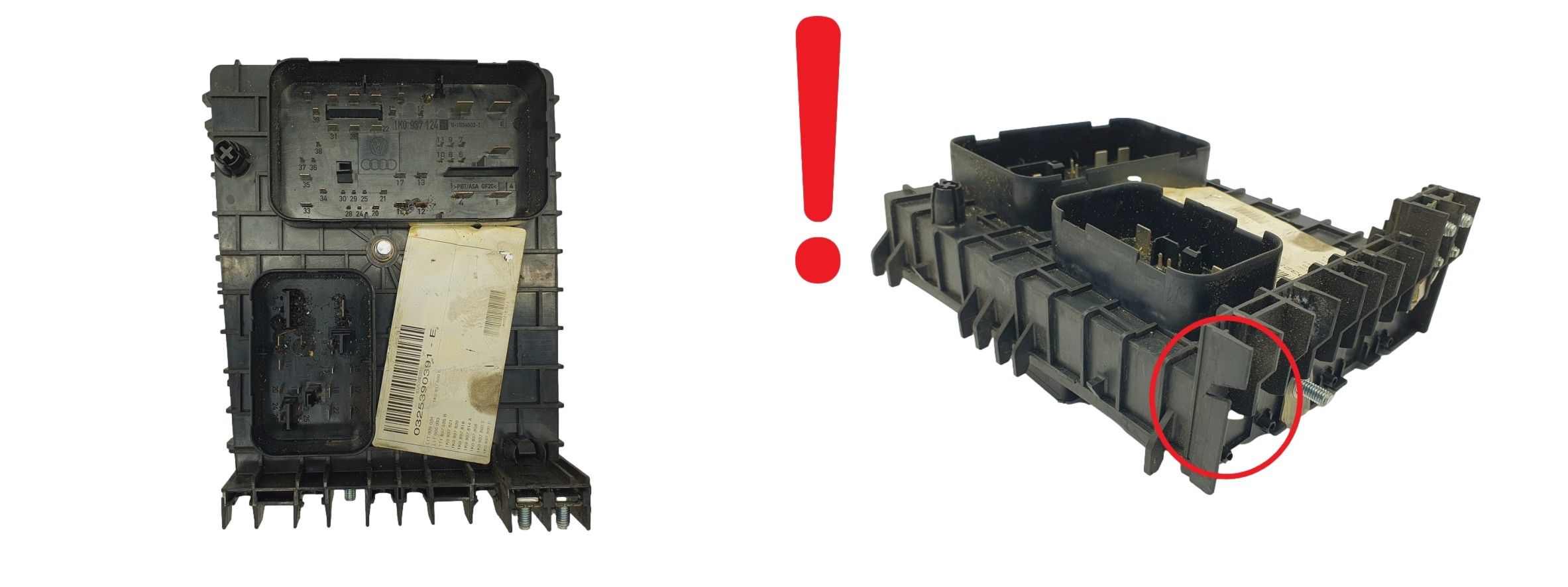 Škatla z varovalkami VW Audi 1K0937124H 0-1534502-1 Tyco 68848 main product photo