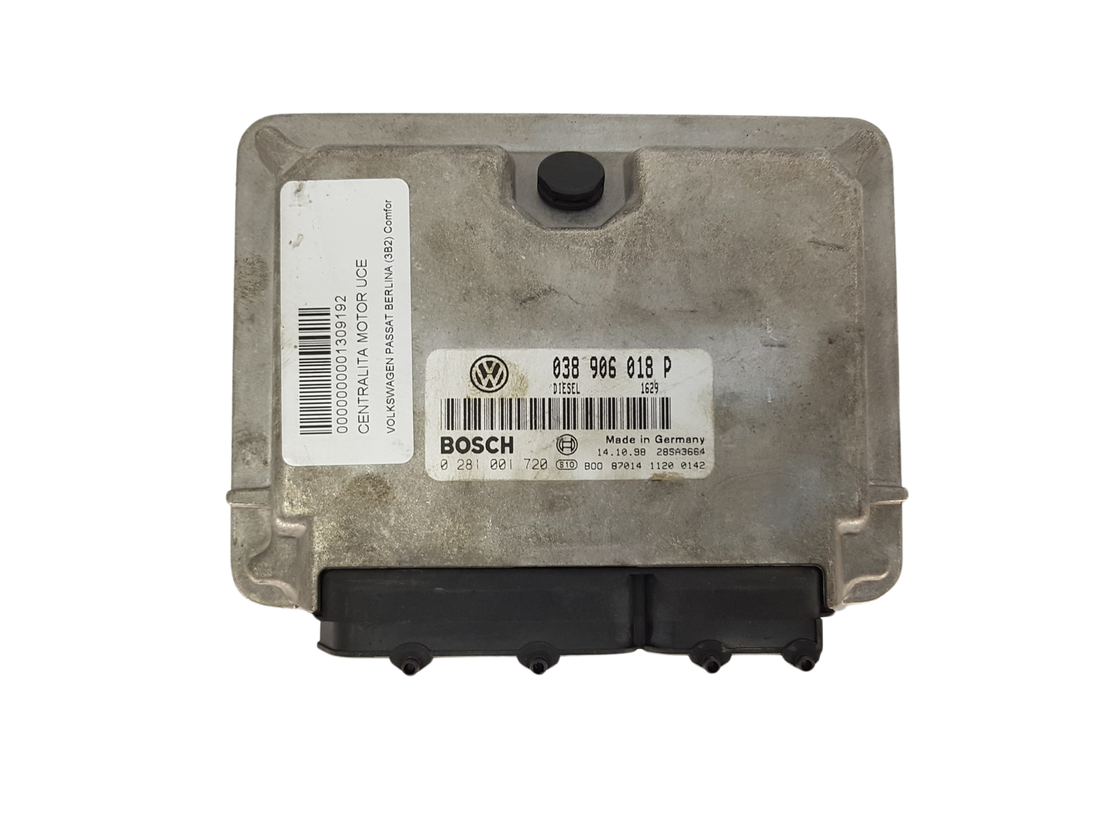 Kontrolna Enota 038906018P 0281001720 Volkswagen Bosch 3563 main product photo