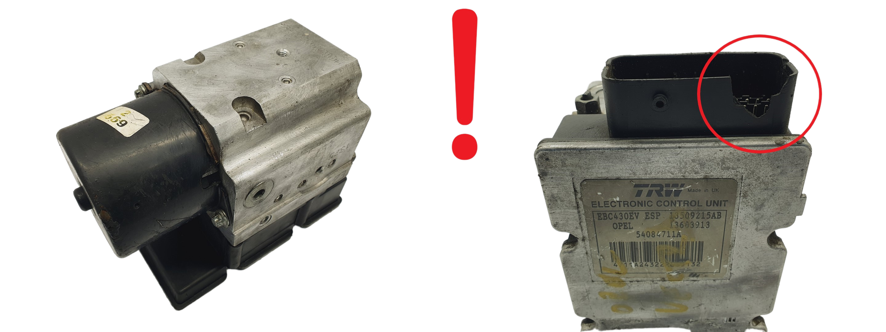 Črpalka Abs Opel Vectra C 13663913 13136694 TRW 62657 main product photo