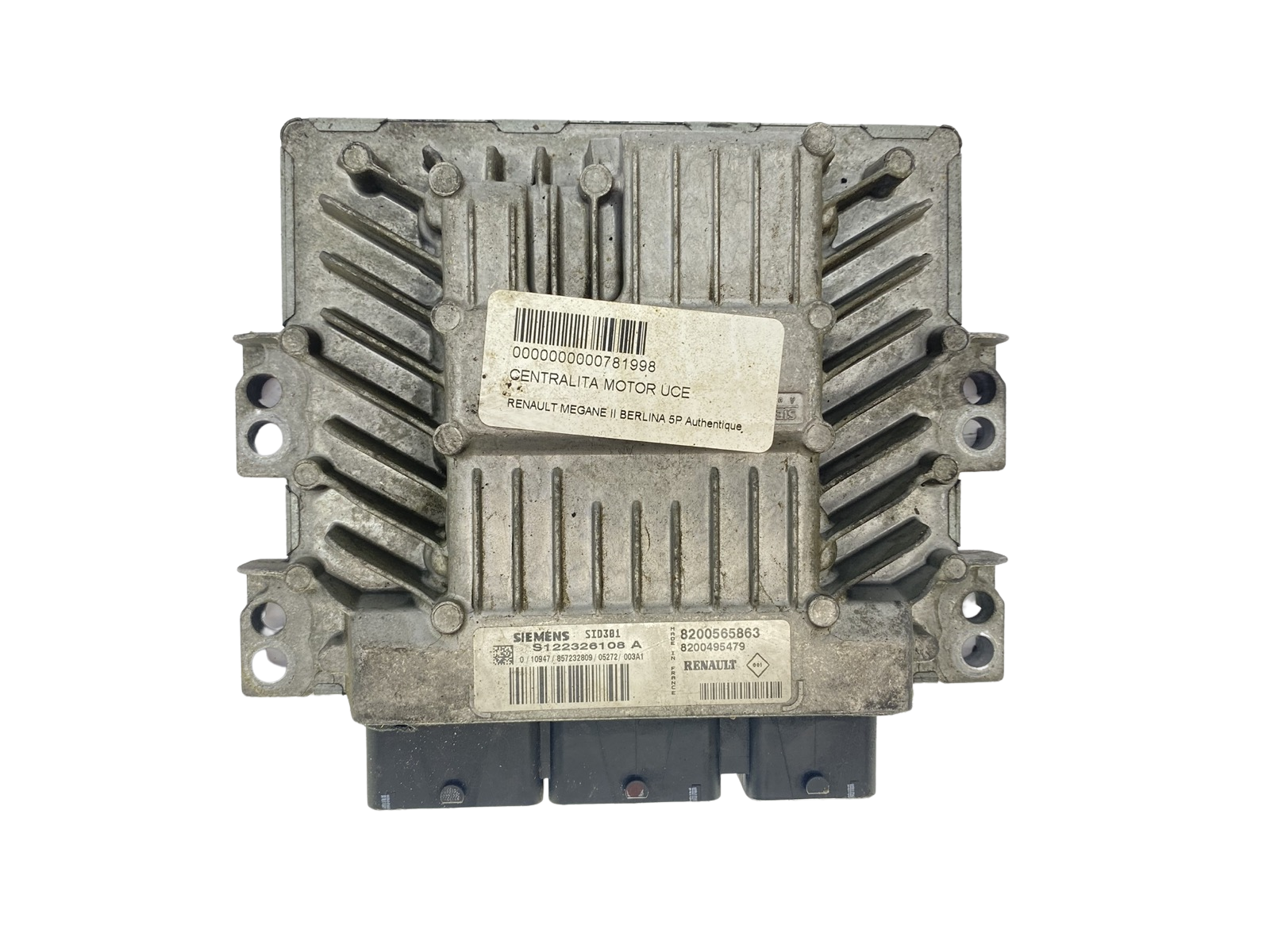 Kontrolna Enota S122326108A 8200565863 8200495479 Renault Siemens 59892 main product photo