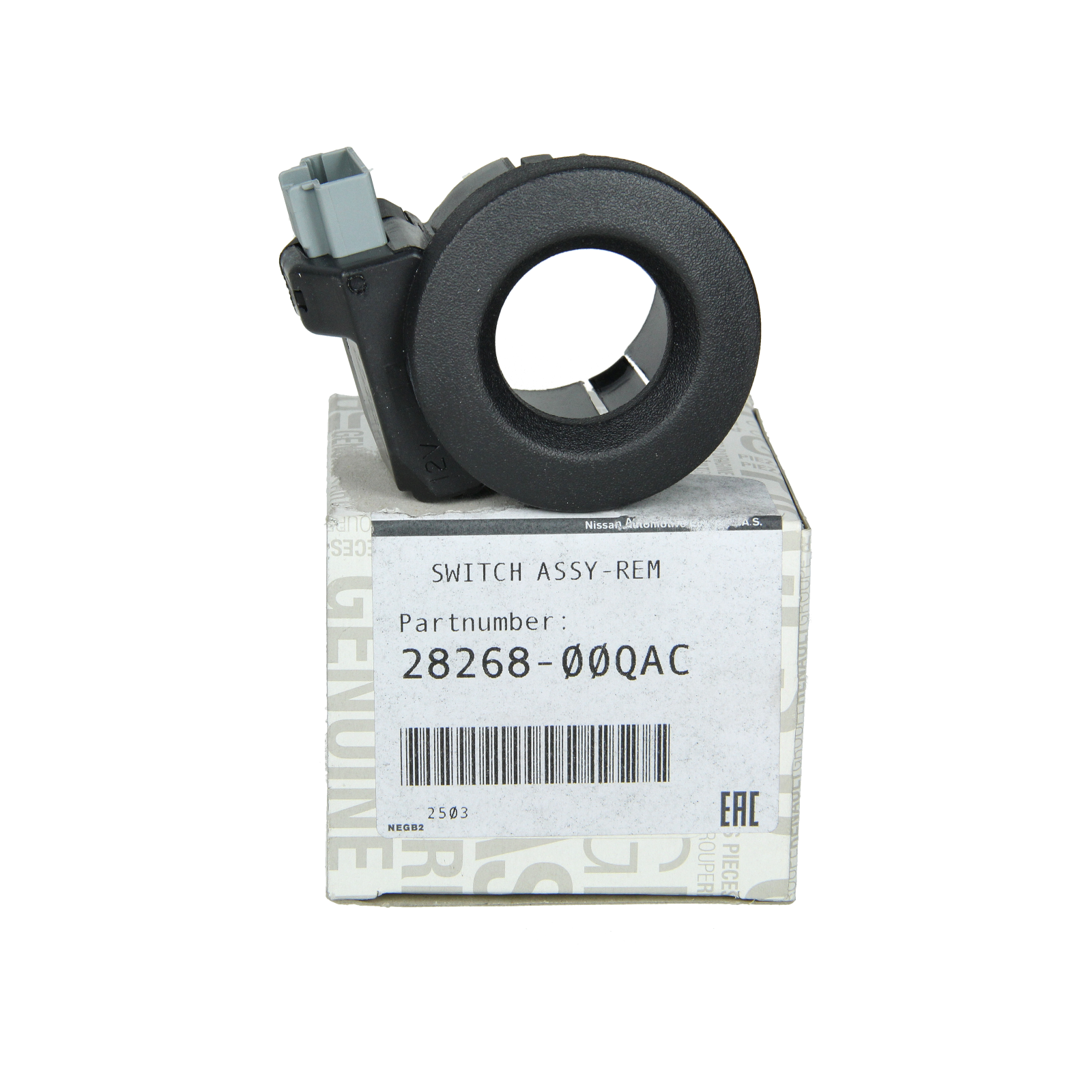 Tuljava Imobilizatorja Original Renault Clio II Kangoo 2826800QAC main product photo