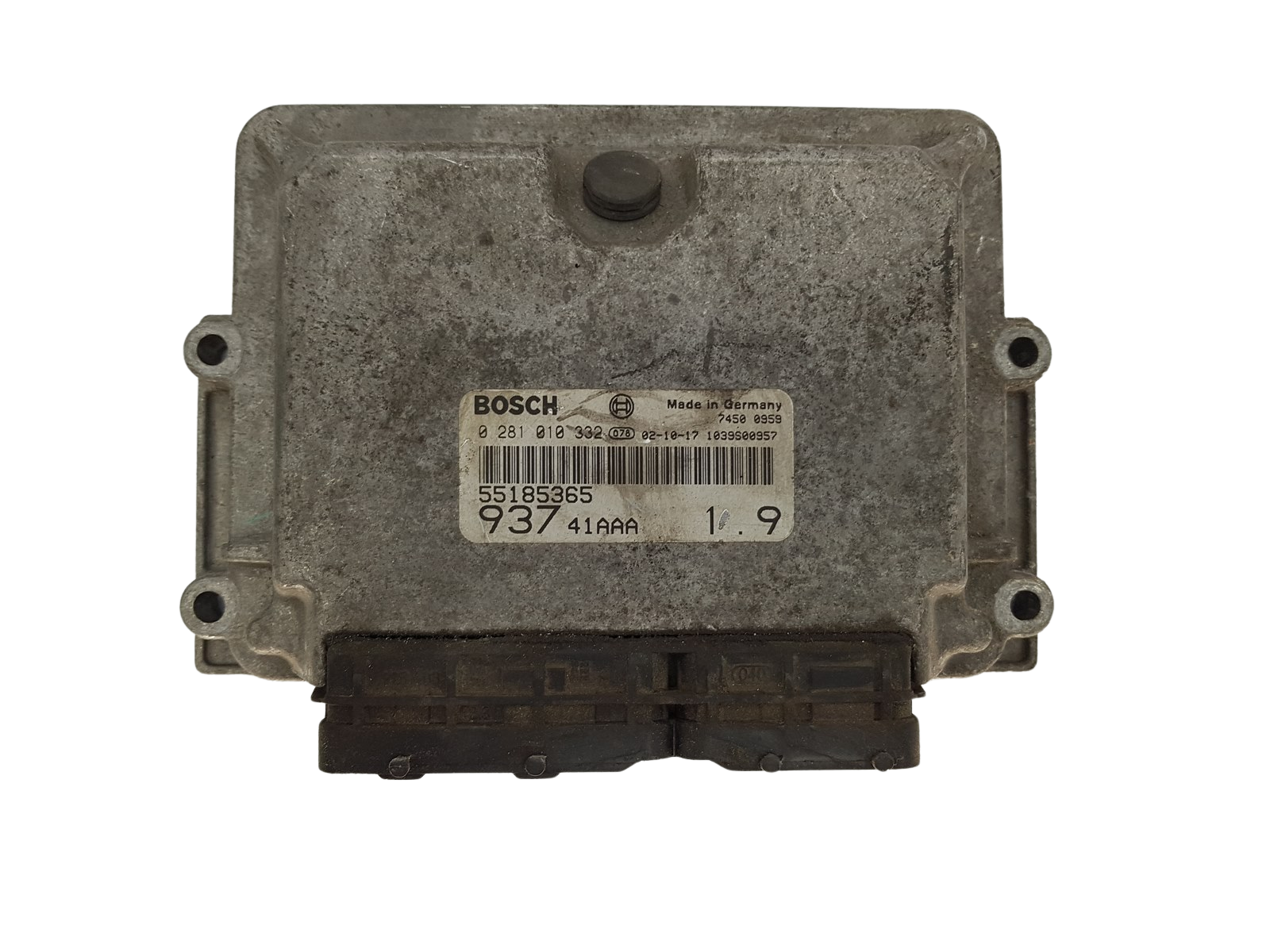 Kontrolna Enota 55185365 0281010332 41AAA Alfa Romeo Bosch 15199 main product photo