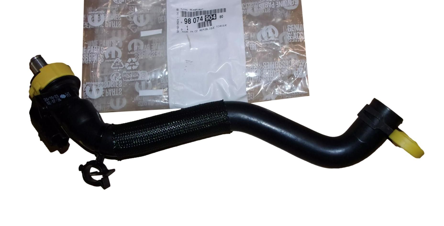Oljevodna cev Original 9807490480 Peugeot Citroen main product photo