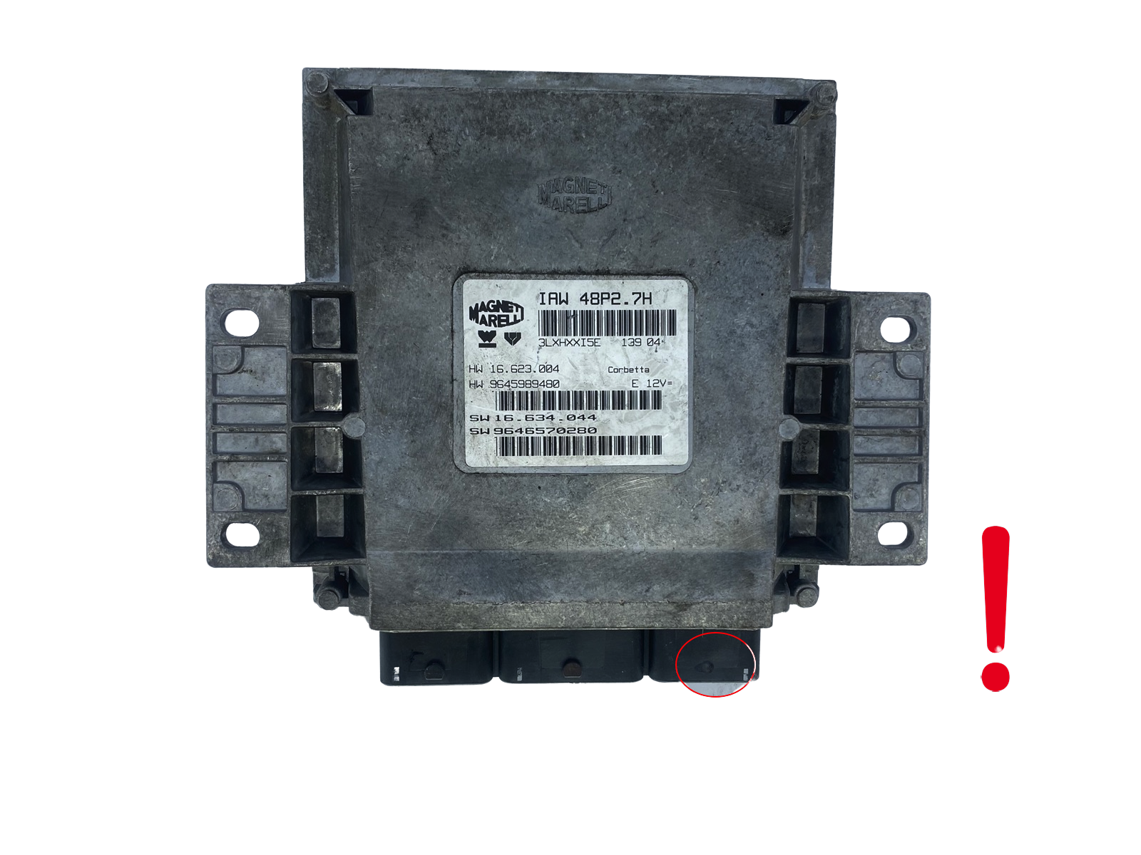 Kontrolna Enota PSA 9646570280 IAW48P2.7H Magneti Marelli 49139 main product photo