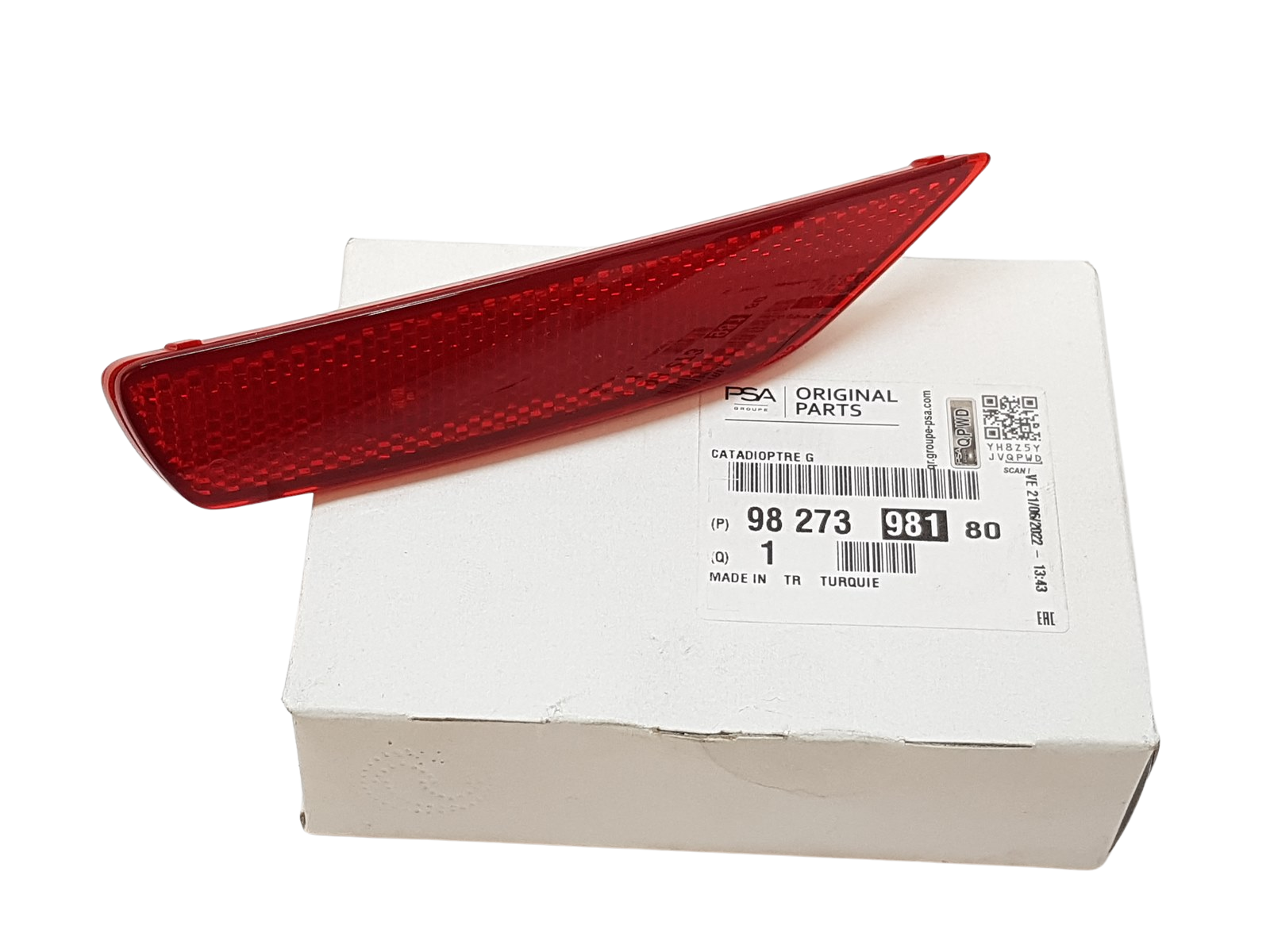 Odsevnik Peugeot 9827398180 Original main product photo