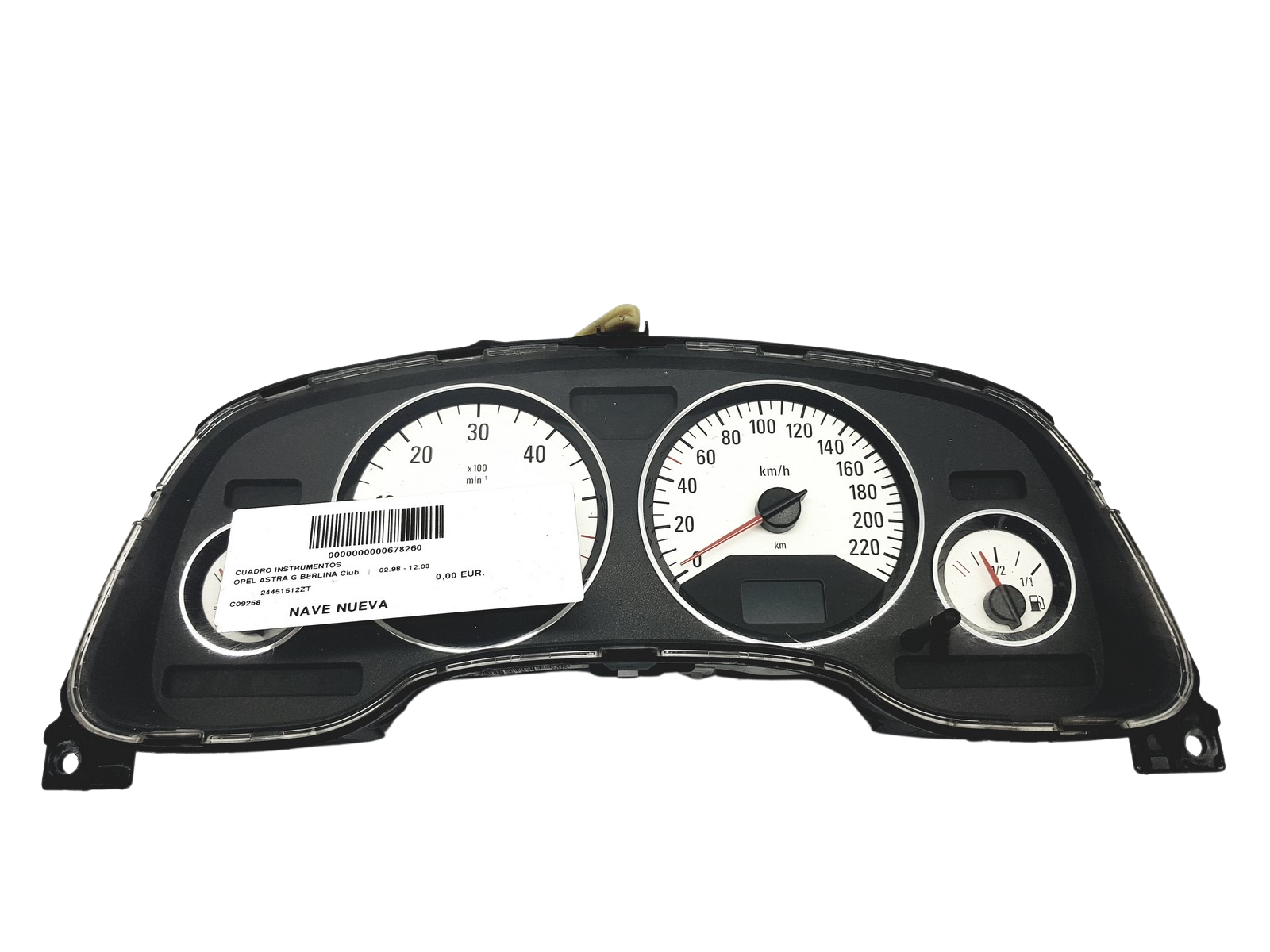 Merilnik vrtljajev Opel Astra G 24451512ZT VDO main product photo