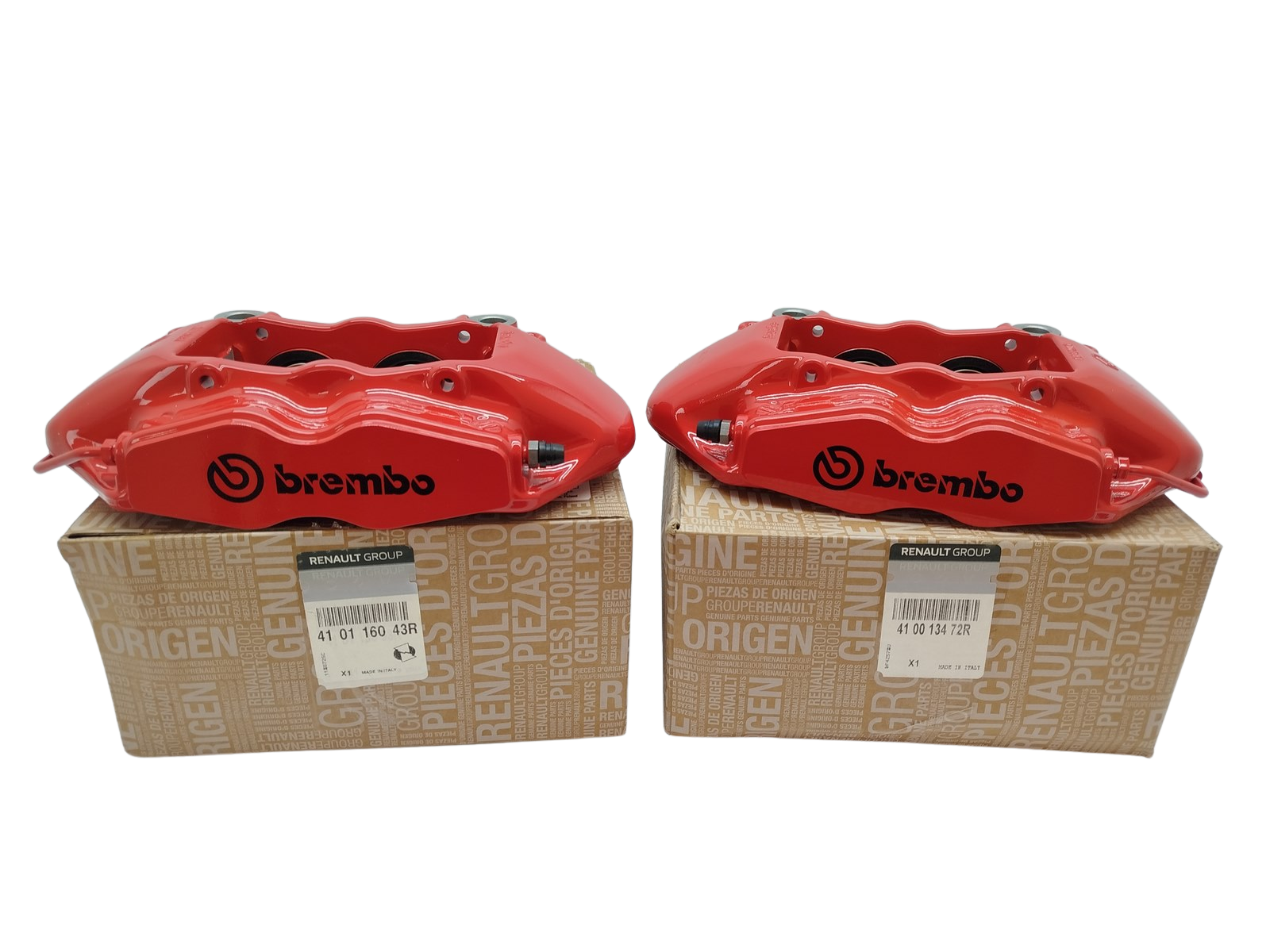 Zavorne čeljusti Spredaj Renault Megane 4 RS 410116043R 410013472R Brembo main product photo
